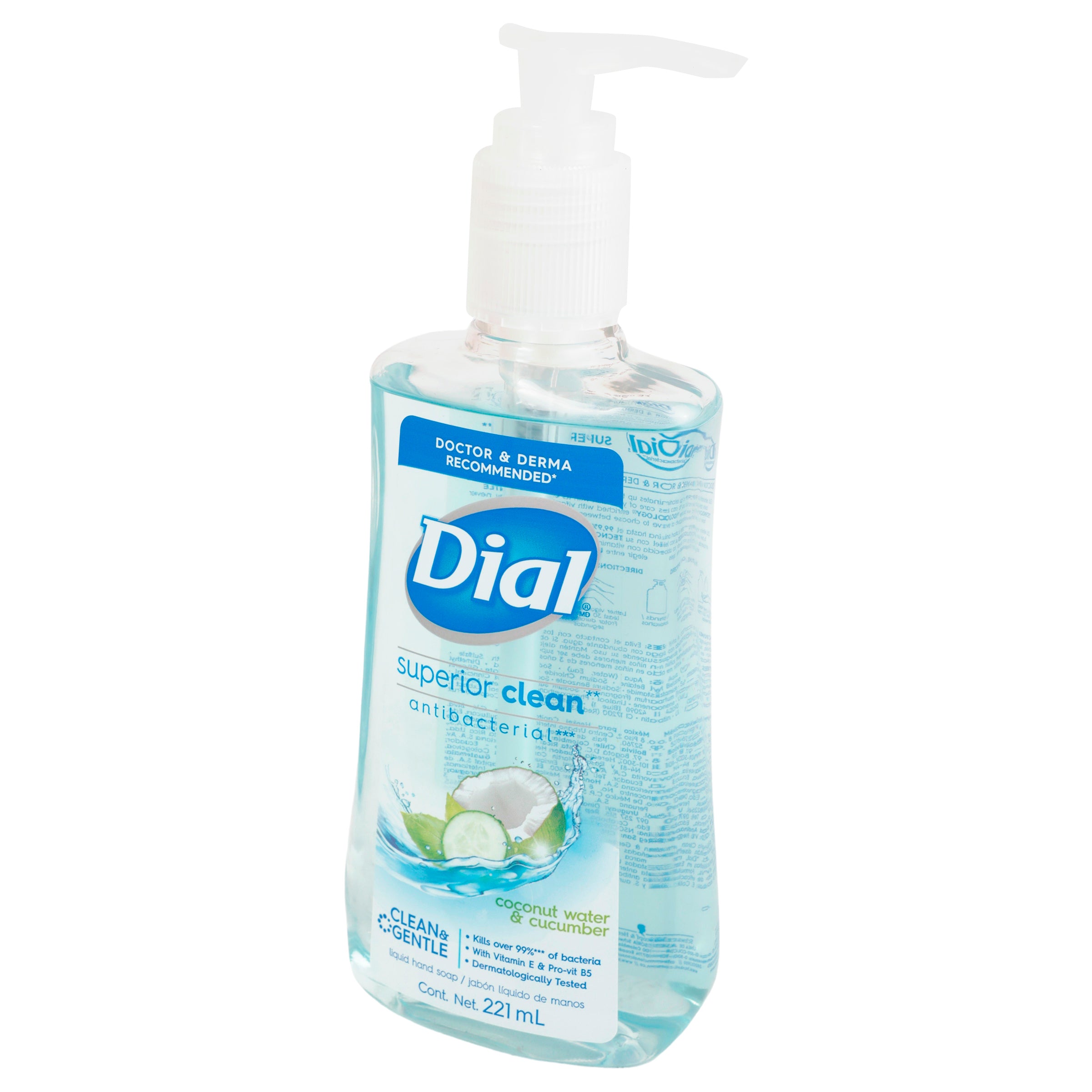 Jabon Dial Liquido Coco Pepino 221 Ml-4