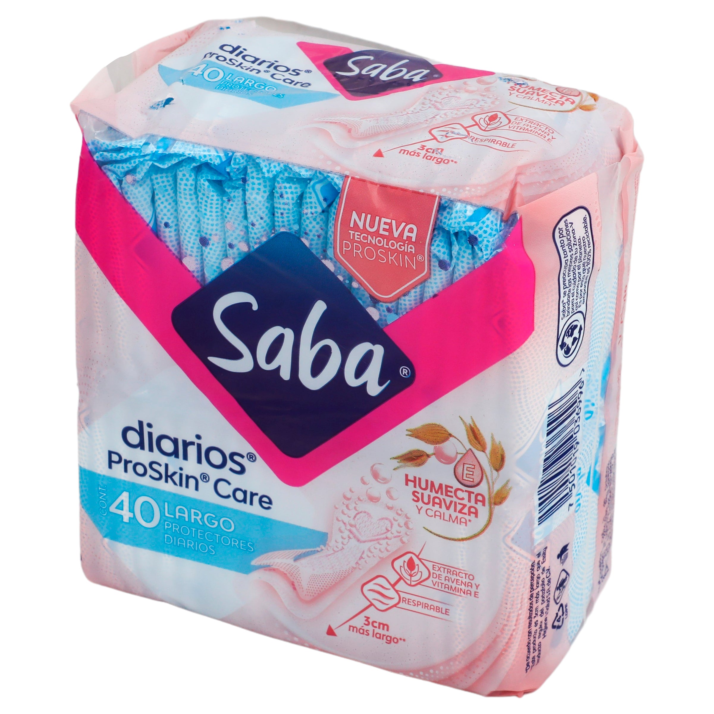 Panty Protectores Saba Diarios Largos Con 40-4