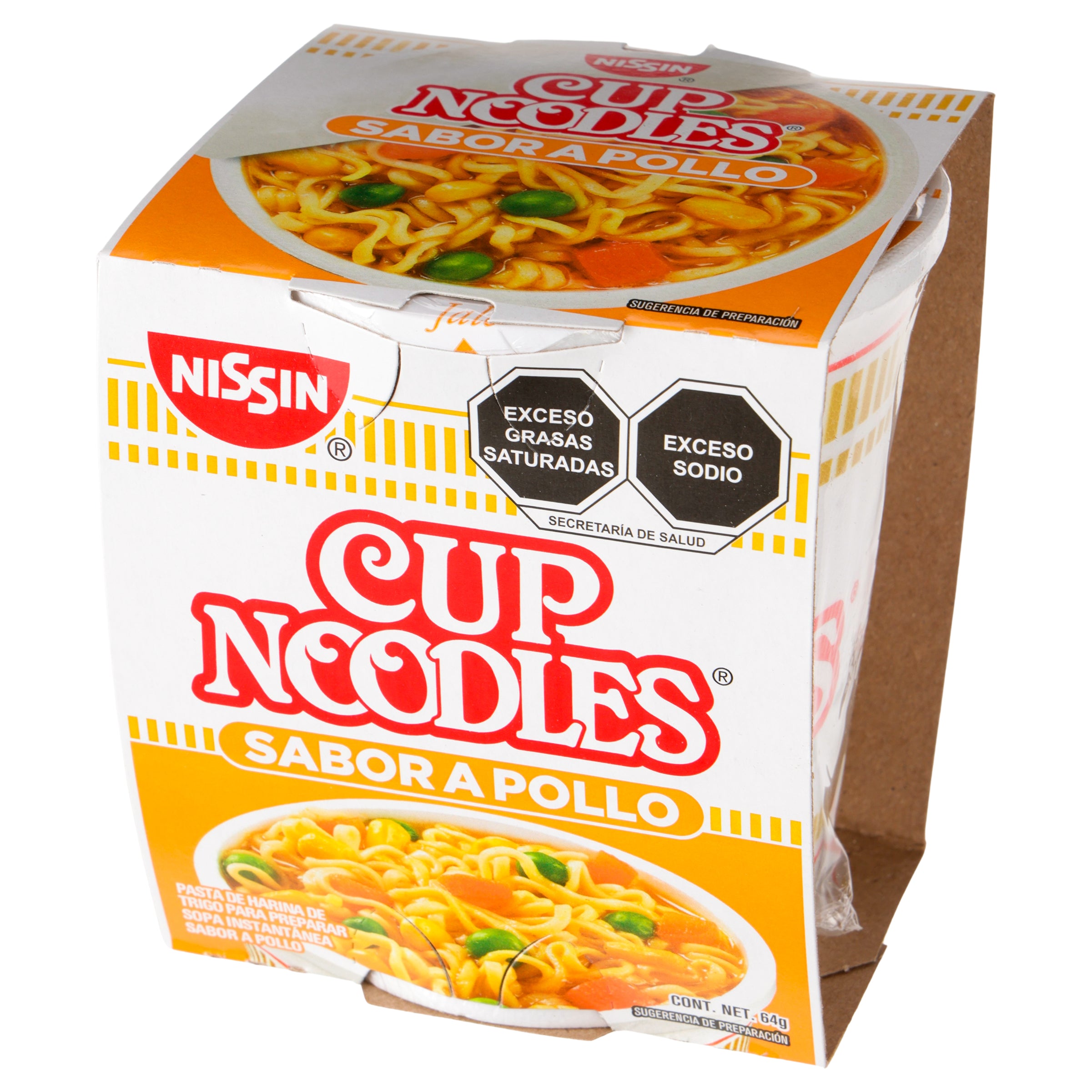 Sopa Nissin Cup Noodles Pollo 64 G-12