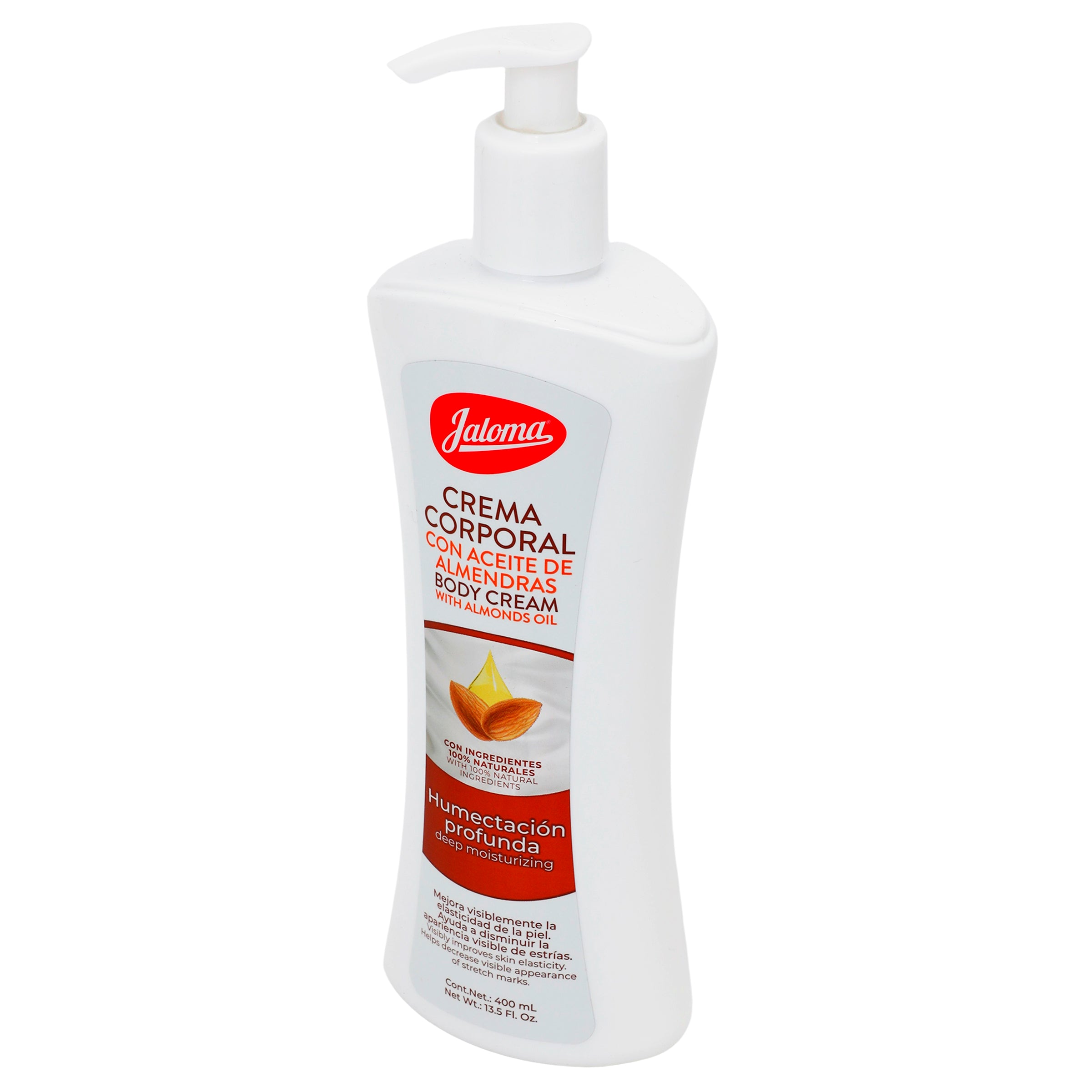 Jaloma Crema Corporal Con Aceite De Almendras 400 Ml-3