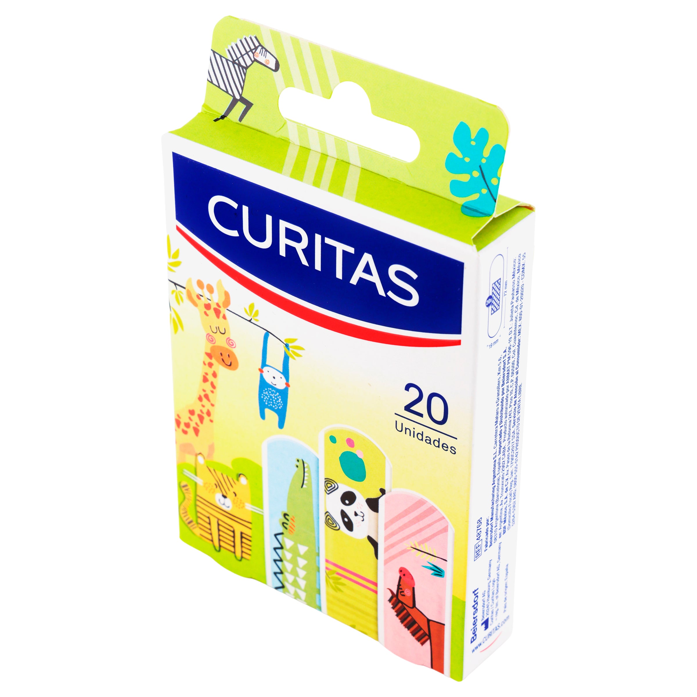 Curitas Animales Con 20 Piezas-4