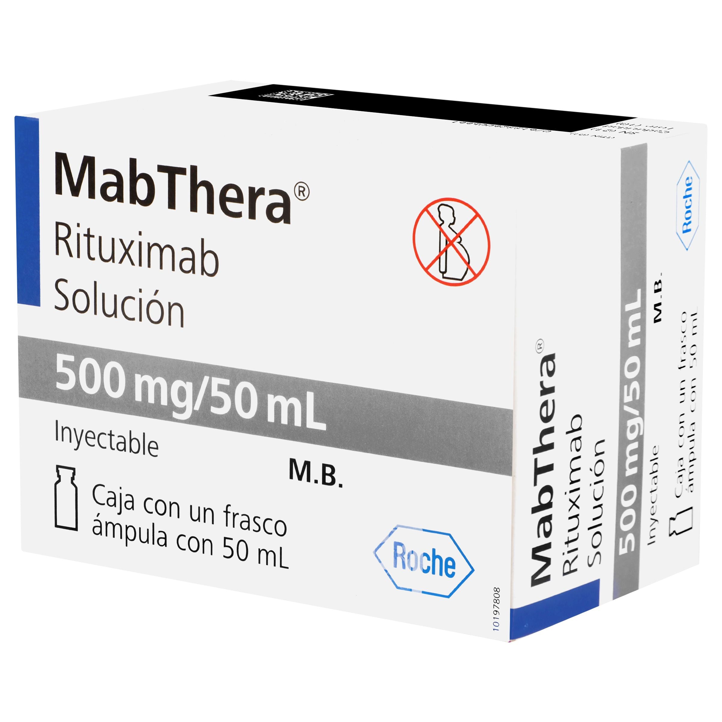 Mabthera 500 Mg Solucion Inyectable Frasco Ampula De 50 Ml-3