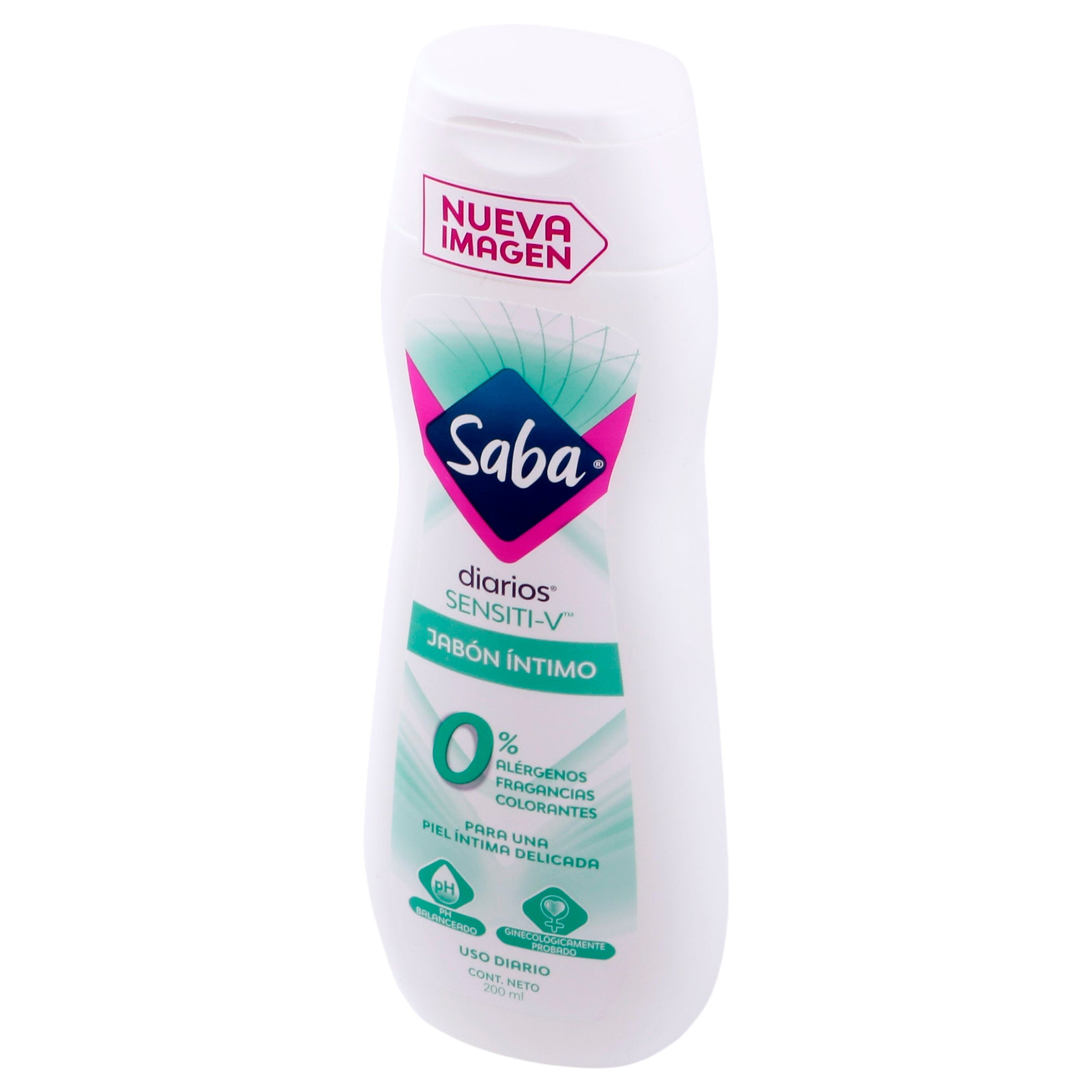 Jabon Intimo Saba Diar Sensti-V 200 Ml-4