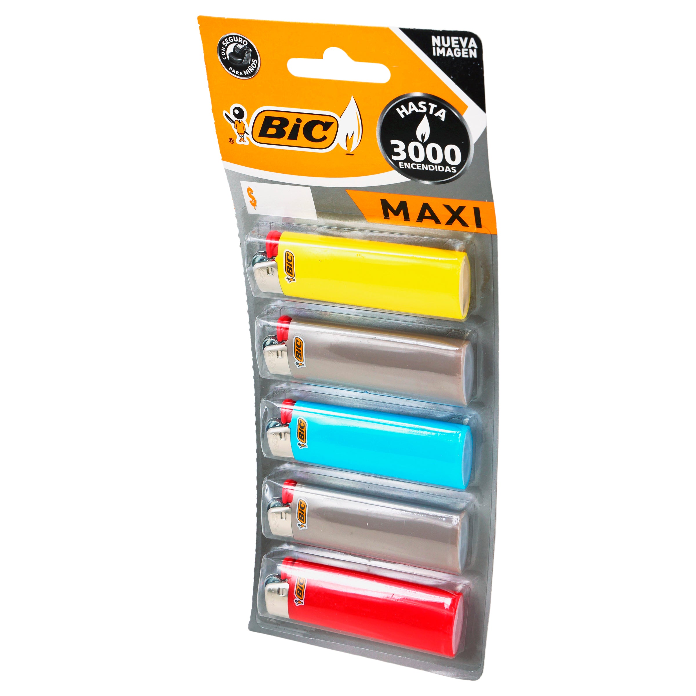 Encendedor Bic Maxi Con 15 Piezas-3