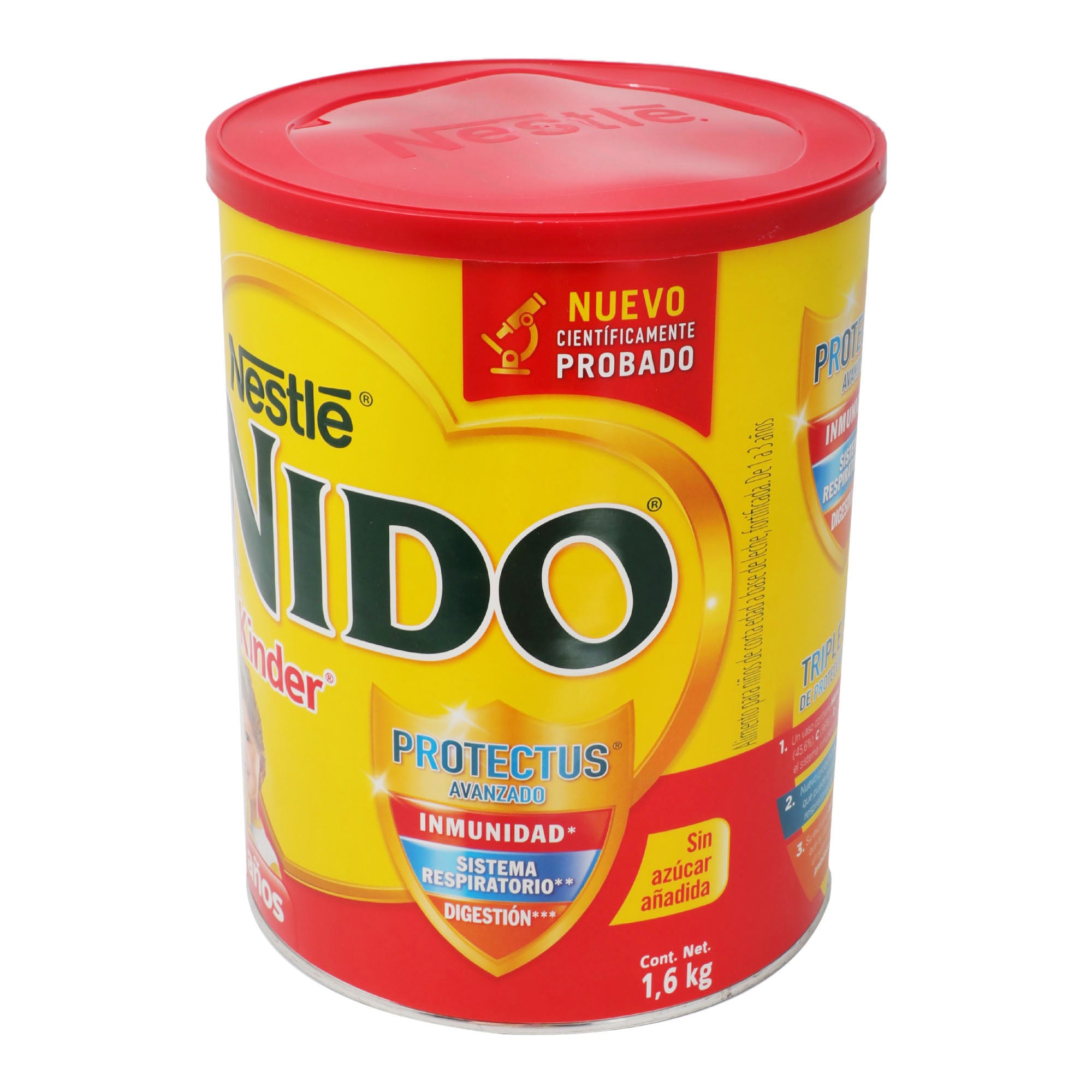 Nido Kinder 1-3 Años Leche 1.6 Kg-3