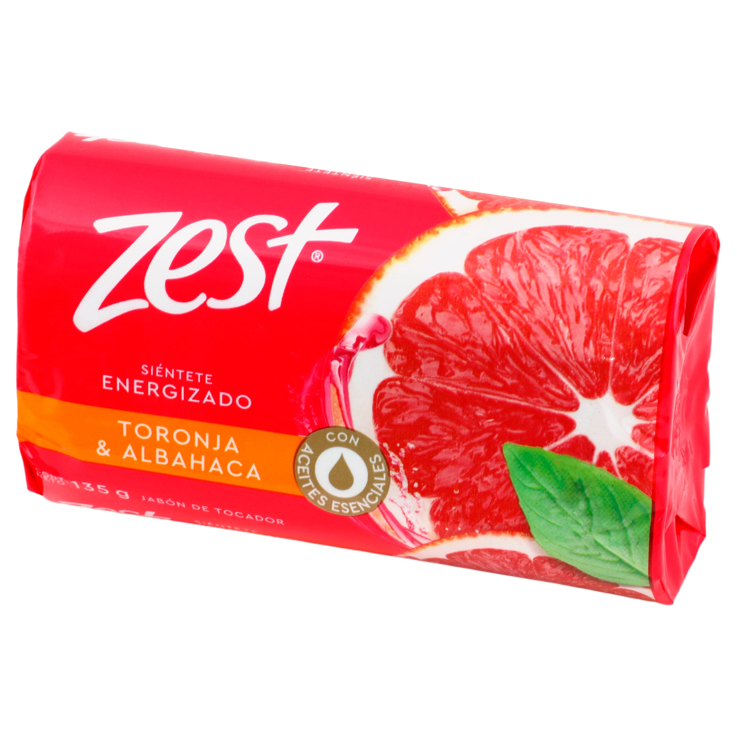 Jabon Zest Toronja/Albahaca 135 G-4