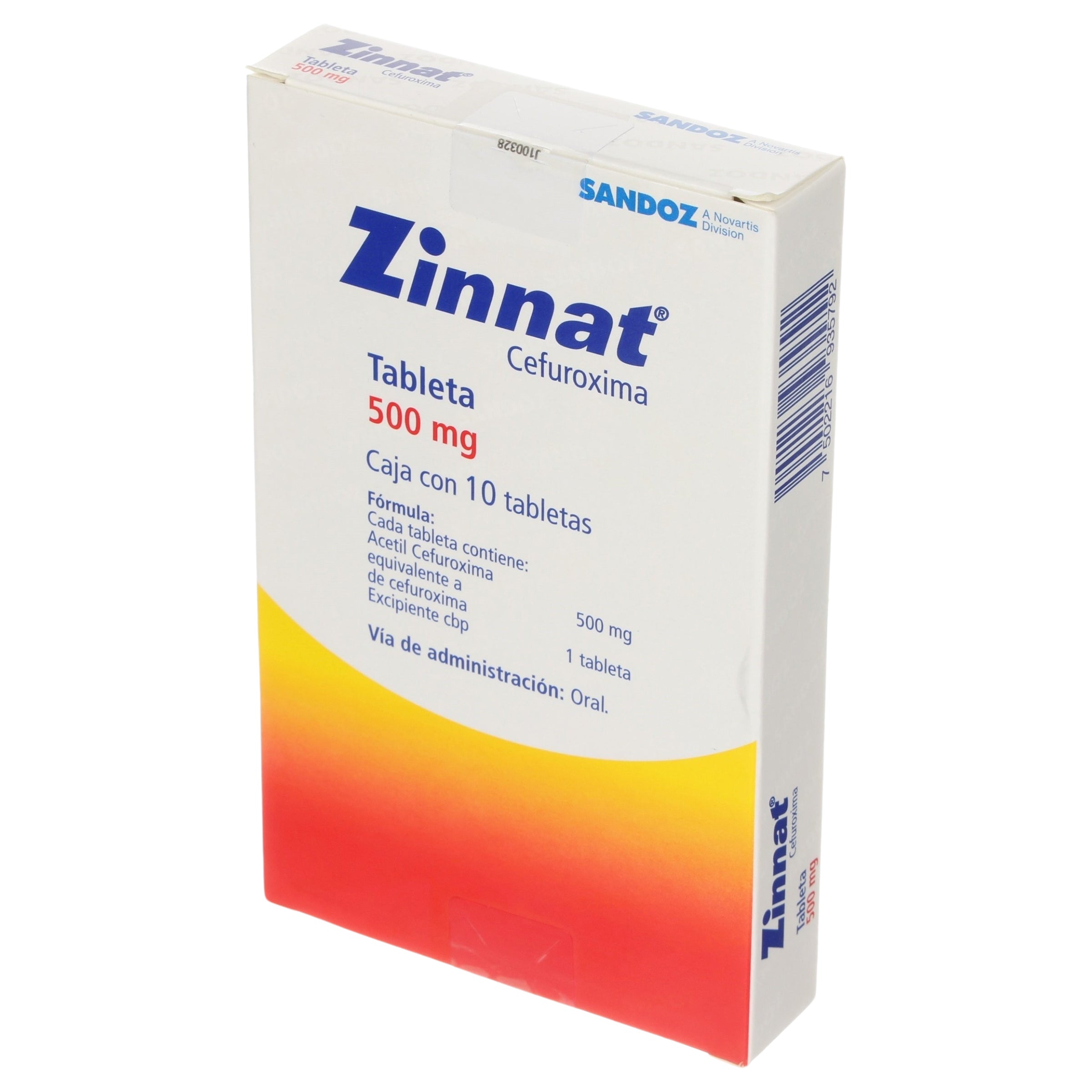 Zinnat 500 Mg Con 10 Tabletas-4