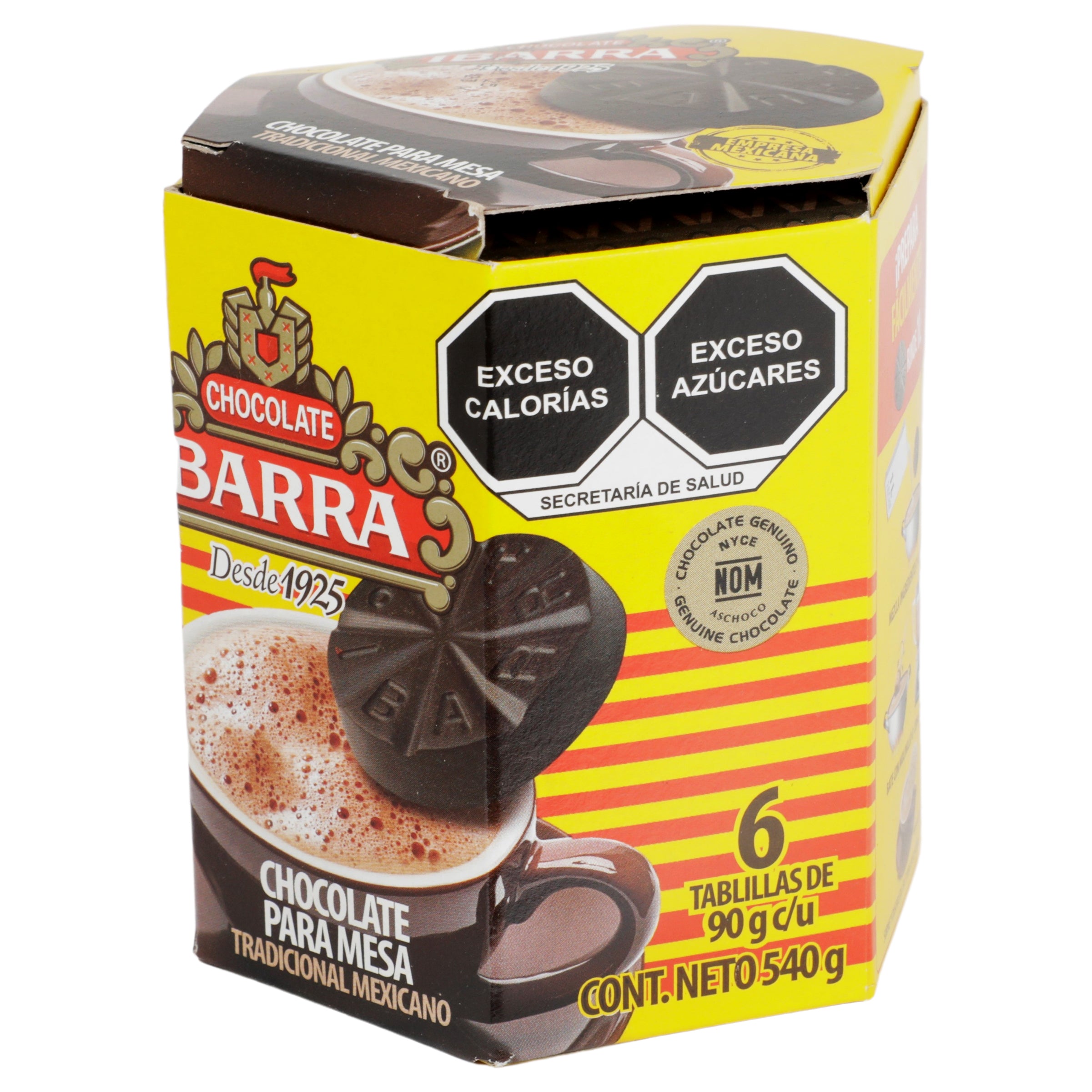 Chocolate Ibarra 540 G C/ 6 Tablillas-4