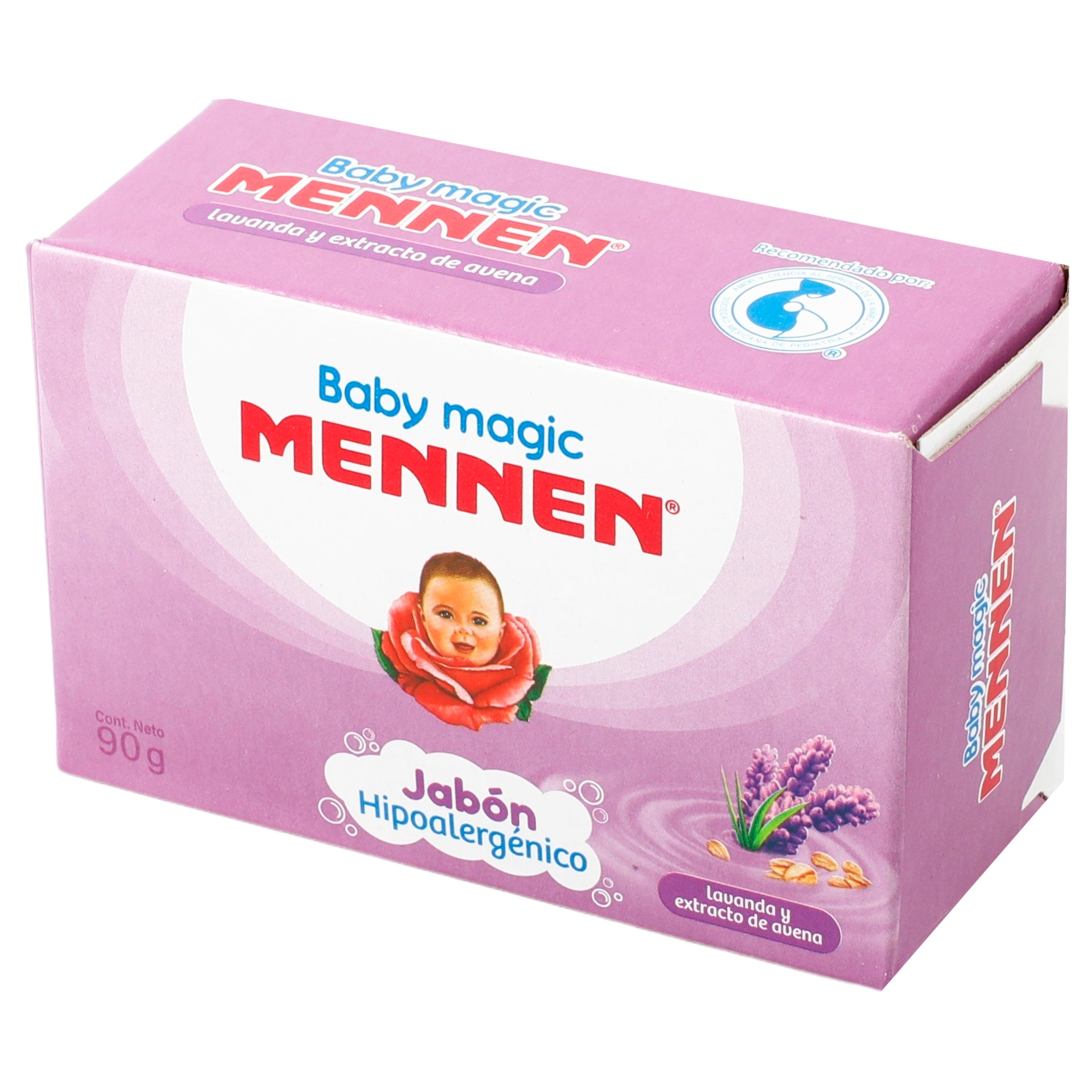 Jabón Mennen Baby Magic Lavanda 90 G-6