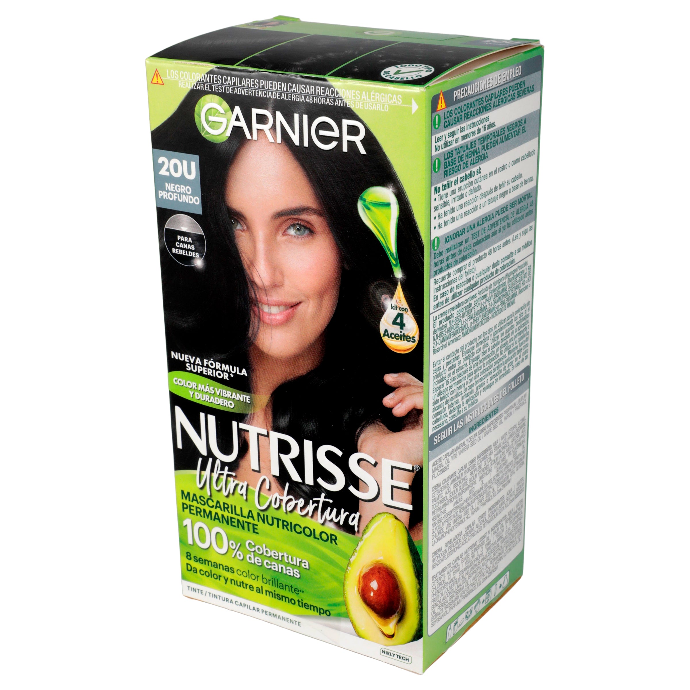 Tintes Nutrisse Ultracob Ngo Cla Pro 20-4