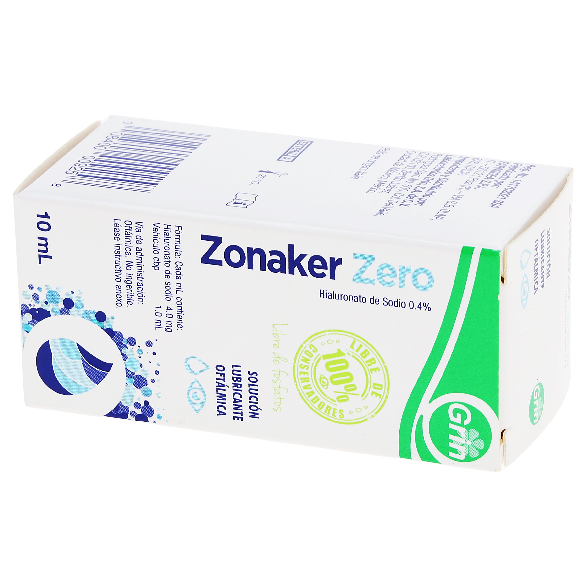 Zonaker Zero 0.4% Solución Oftal Con 10 Ml-4