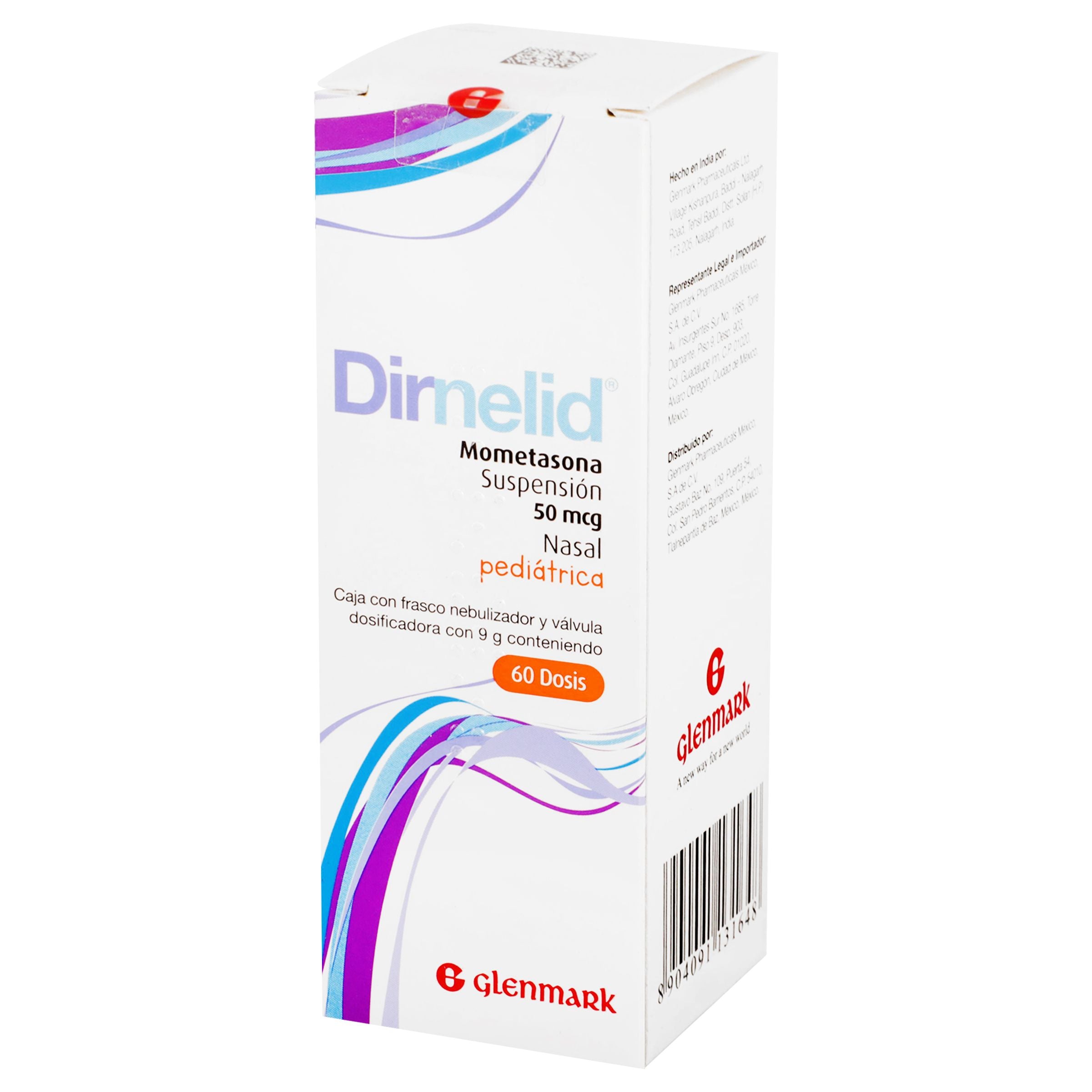 Dirnelid Nas 50 Mcg Pediatrico Suspension Con 60 Dosis-3