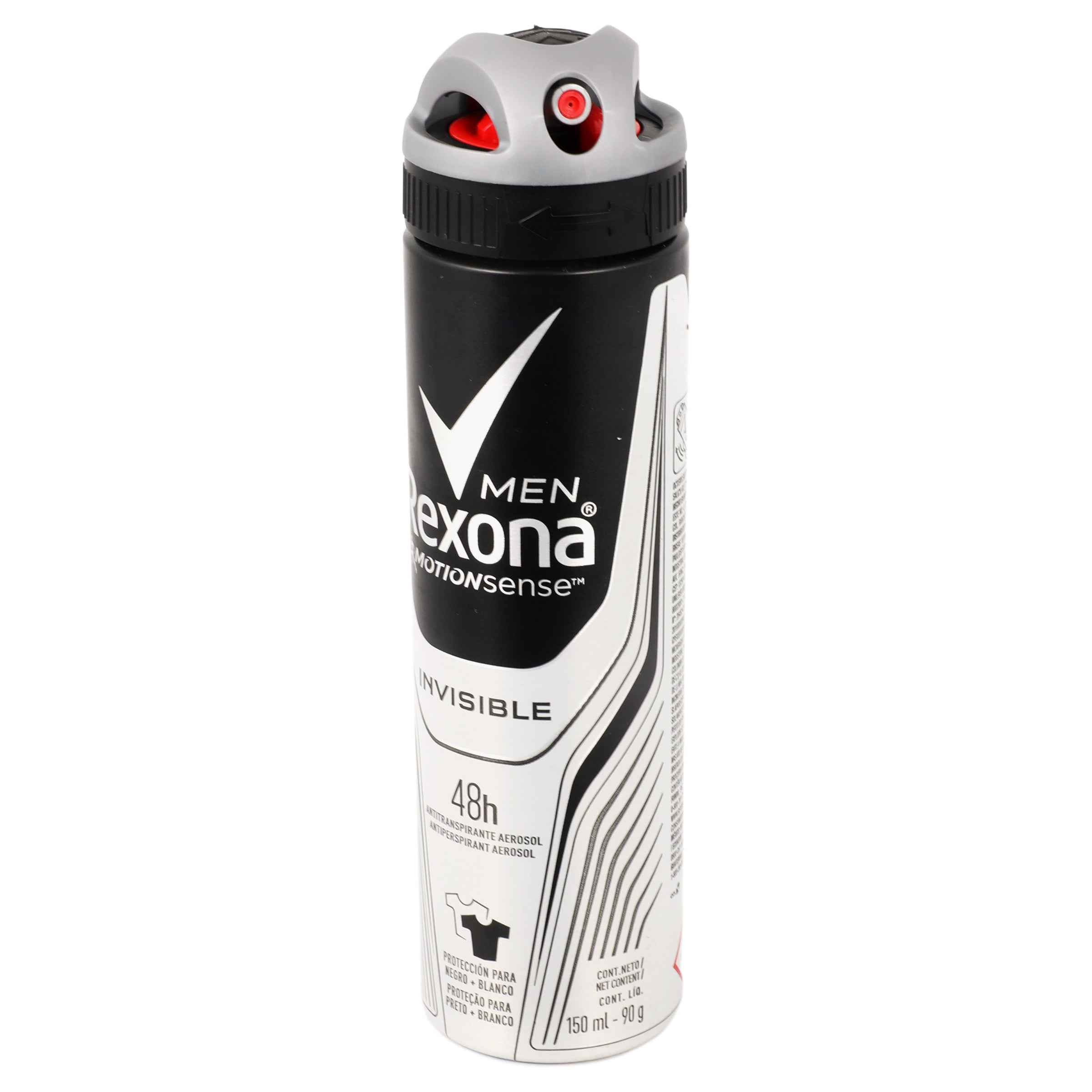 Desodorante Rexona Men Invisible Spray 150 Ml-4