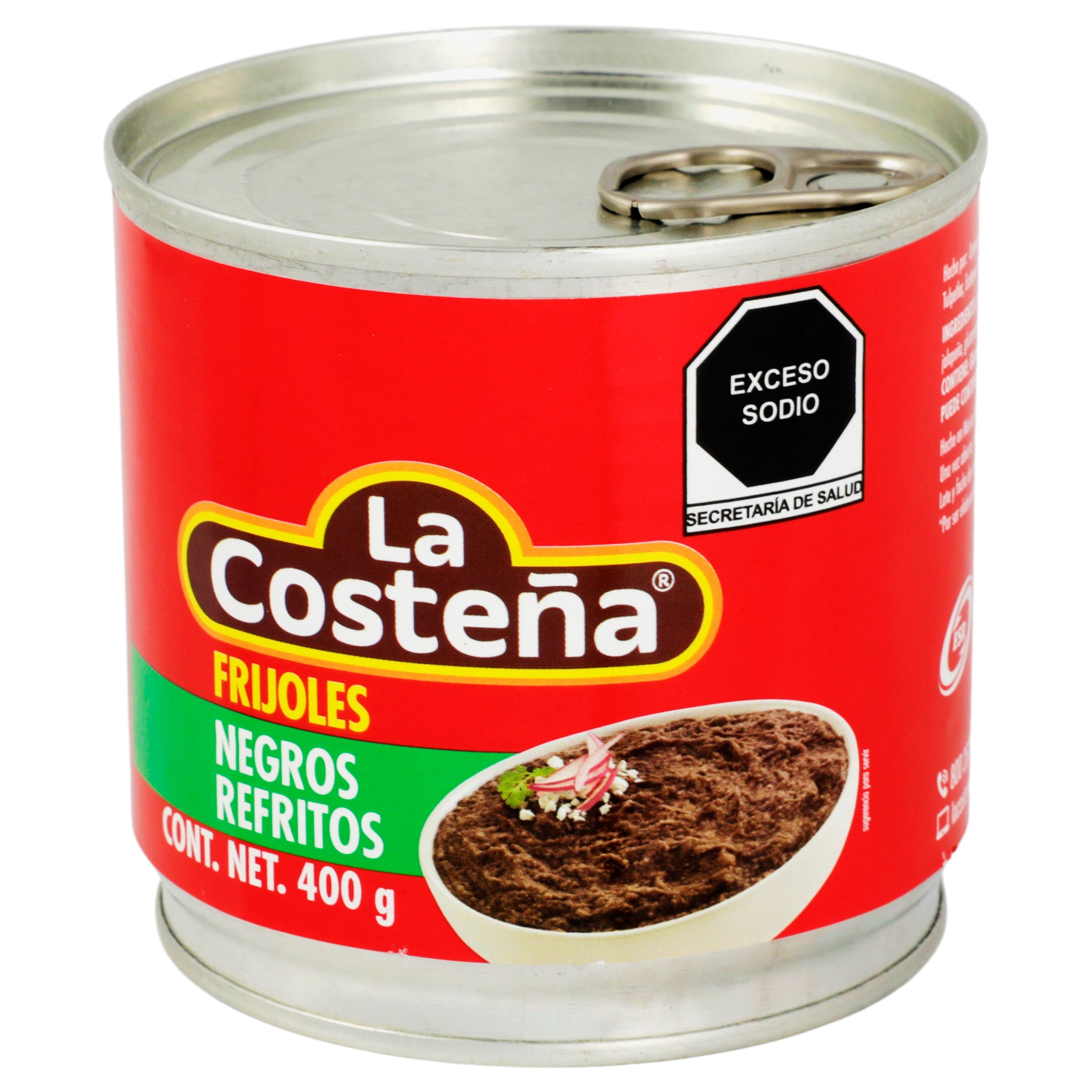 Frijoles Negros Refritos 400 G-4