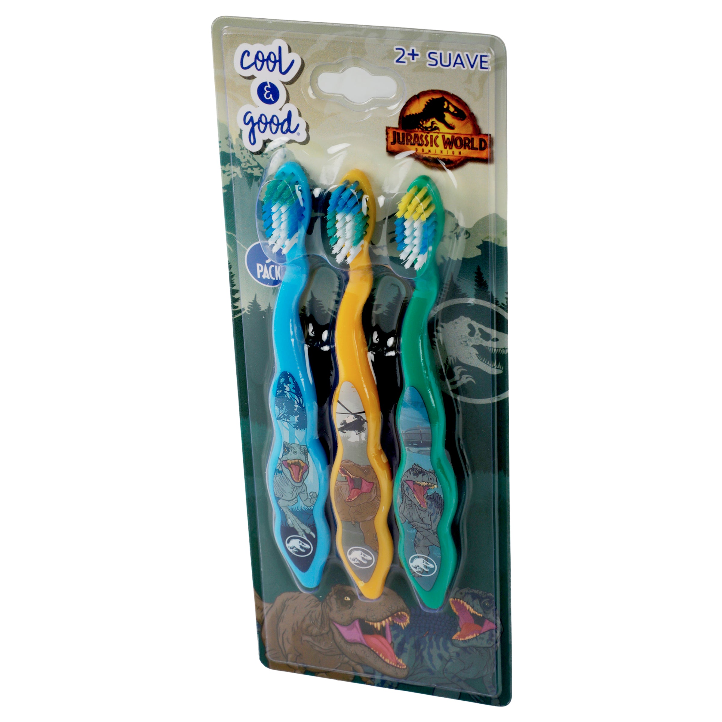 Cepillo Dental Cool-Good Jurassic 3 Pack-4