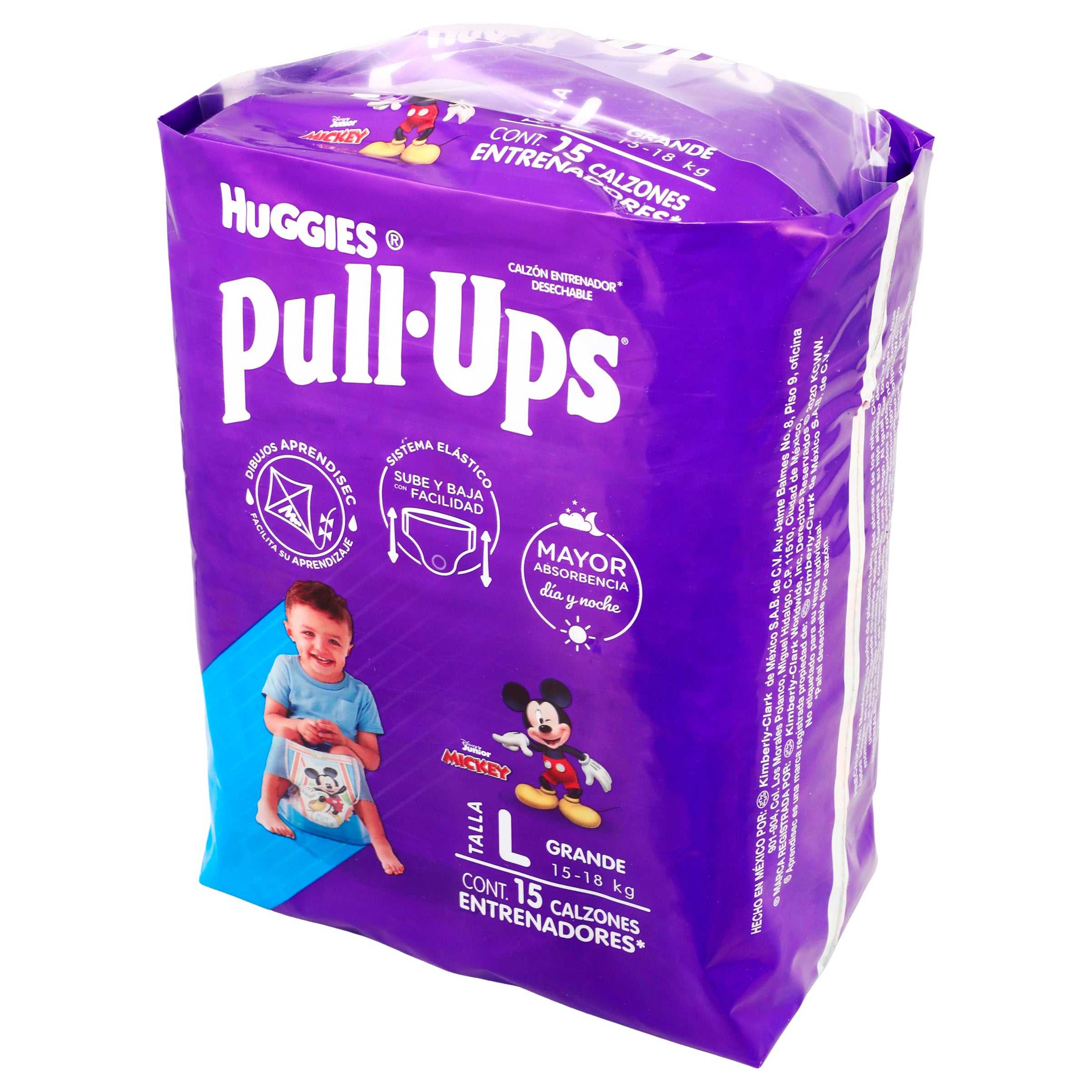 Calzon Pull-Ups Gde Niño Con 15 Piezas-3