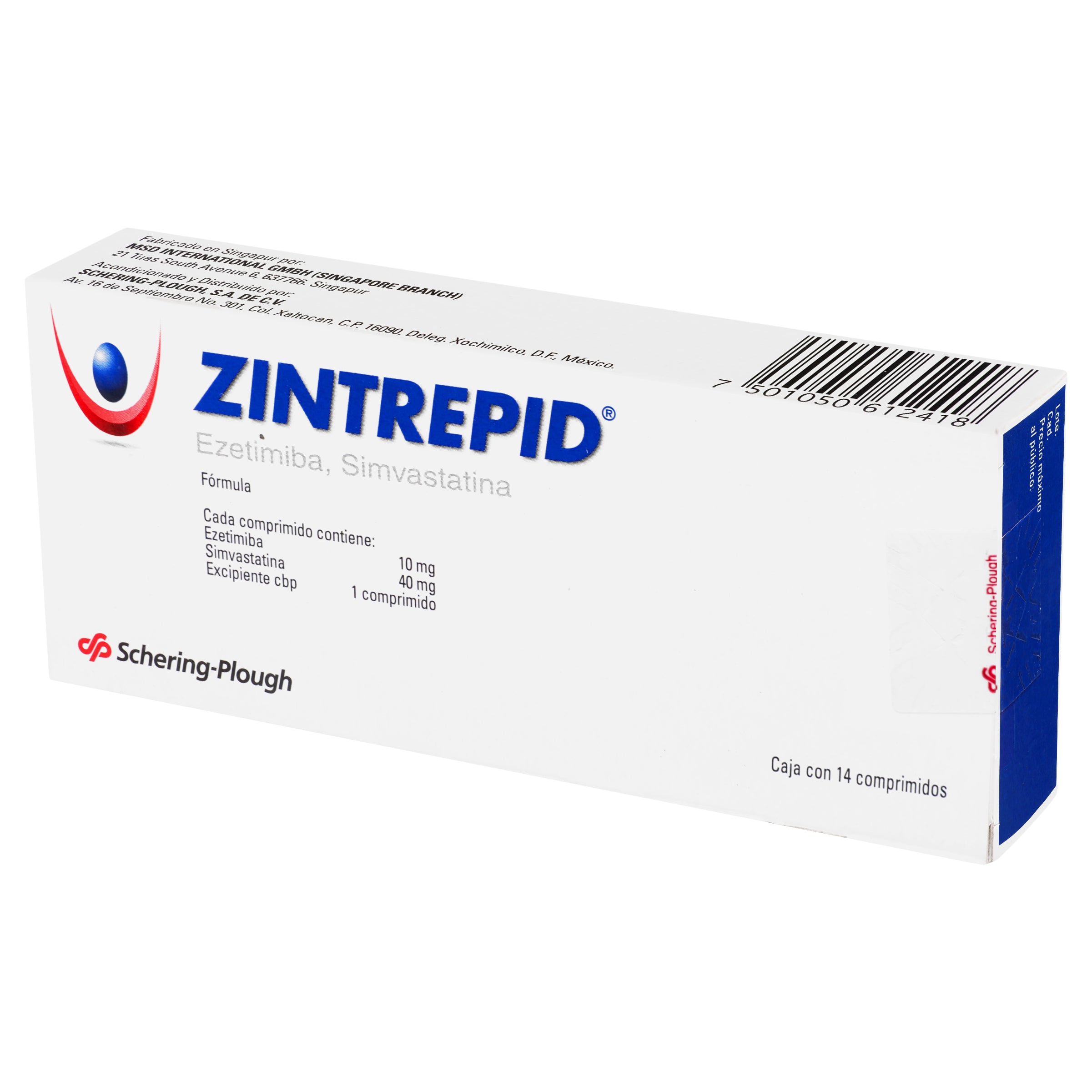 Zintrepid 10/40 Mg Con 14 Comprimidos-4