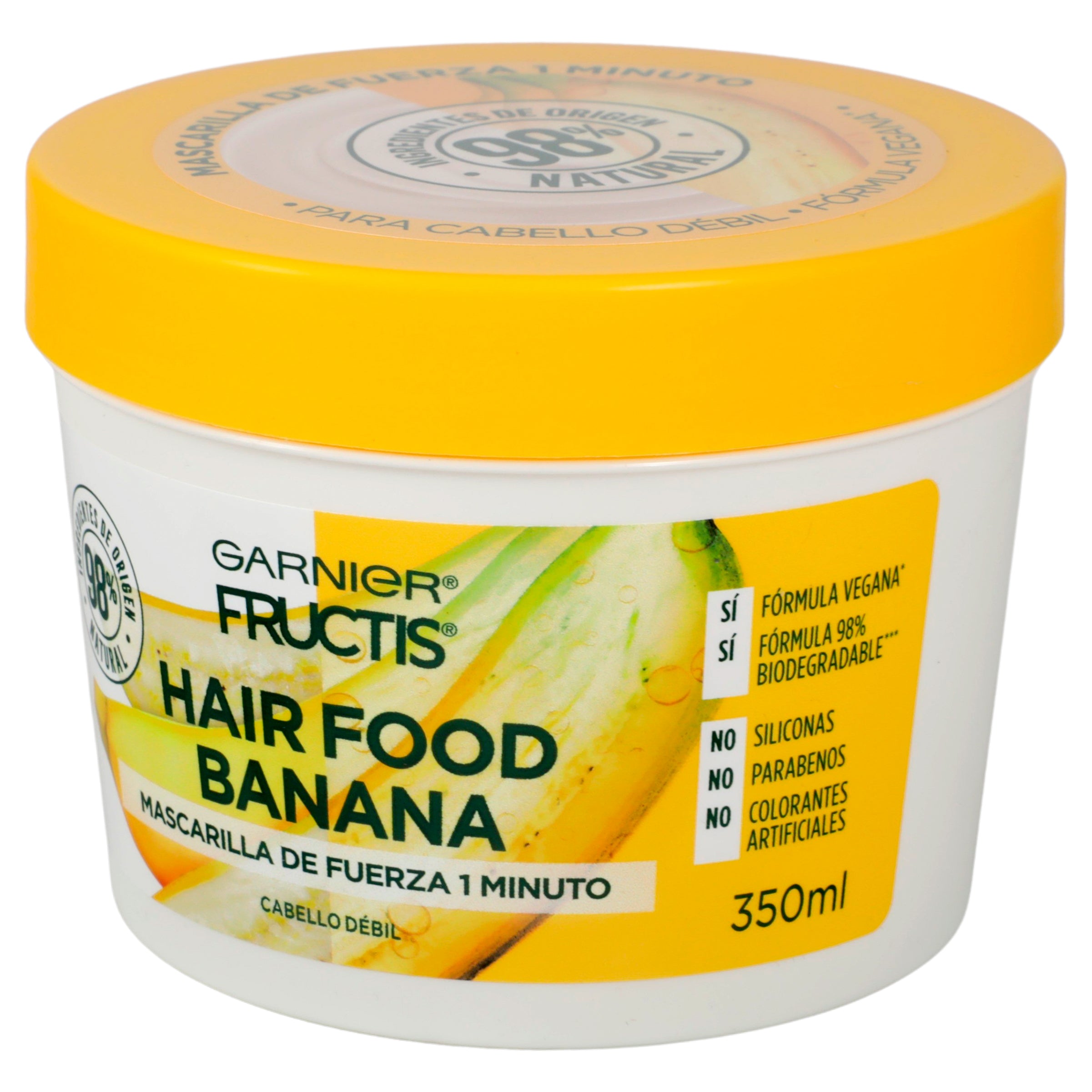 Mascarilla Fructis Cabello Debil Banana 350 Ml-4