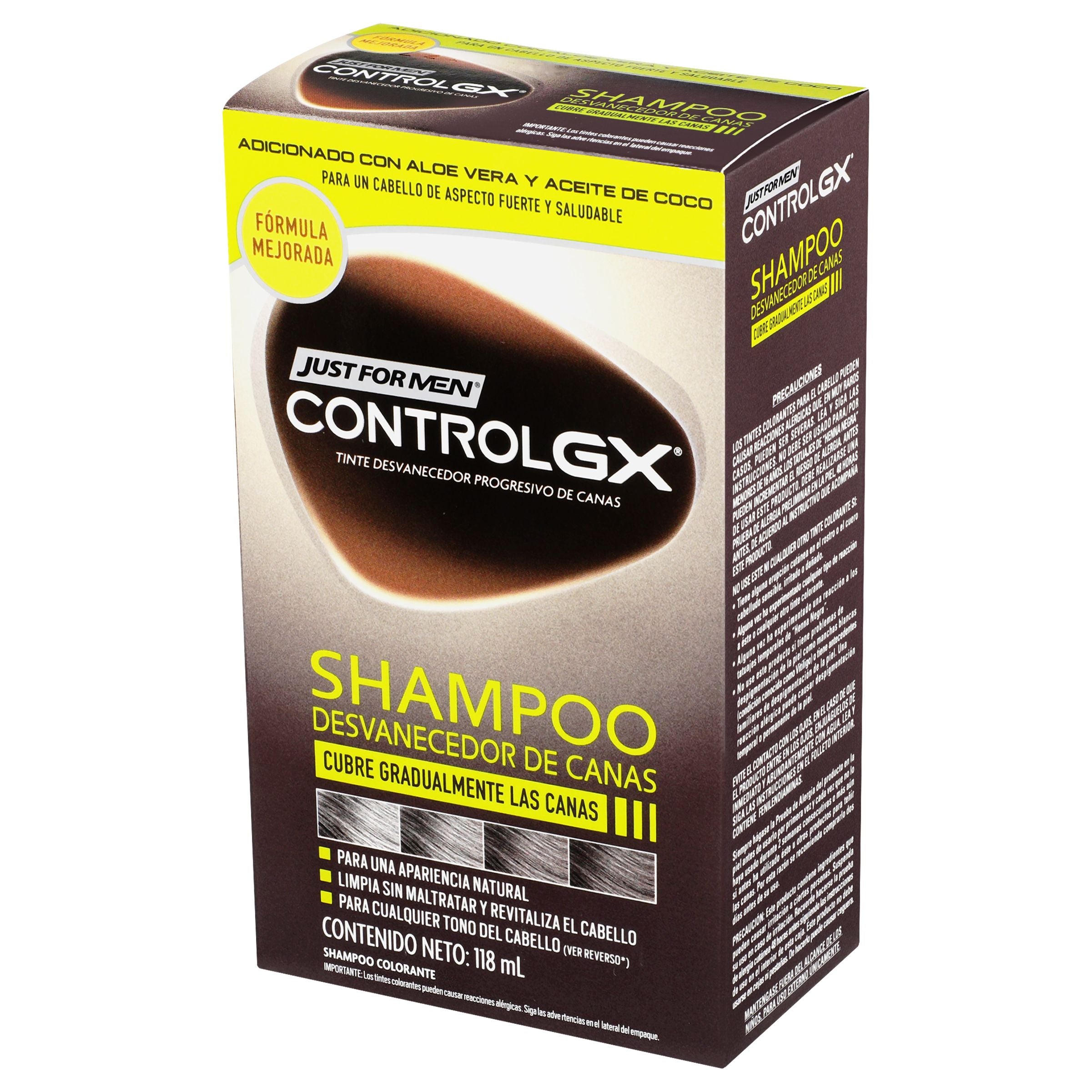 Shampoo Tintes F-Men Controlgx 118 Ml-3