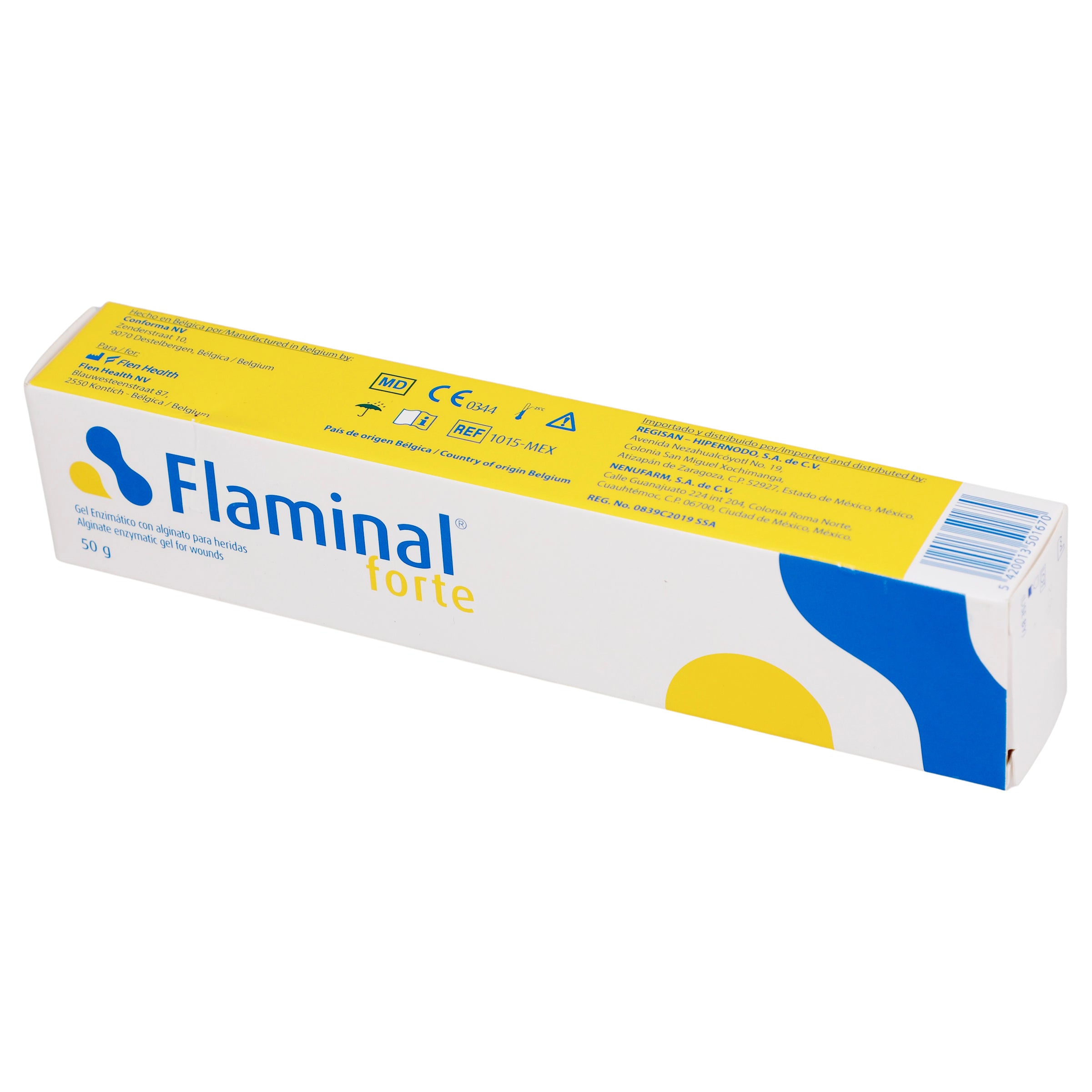 Flaminal Forte Ref 1015 Mex Enzimatico Pza 50 G-3