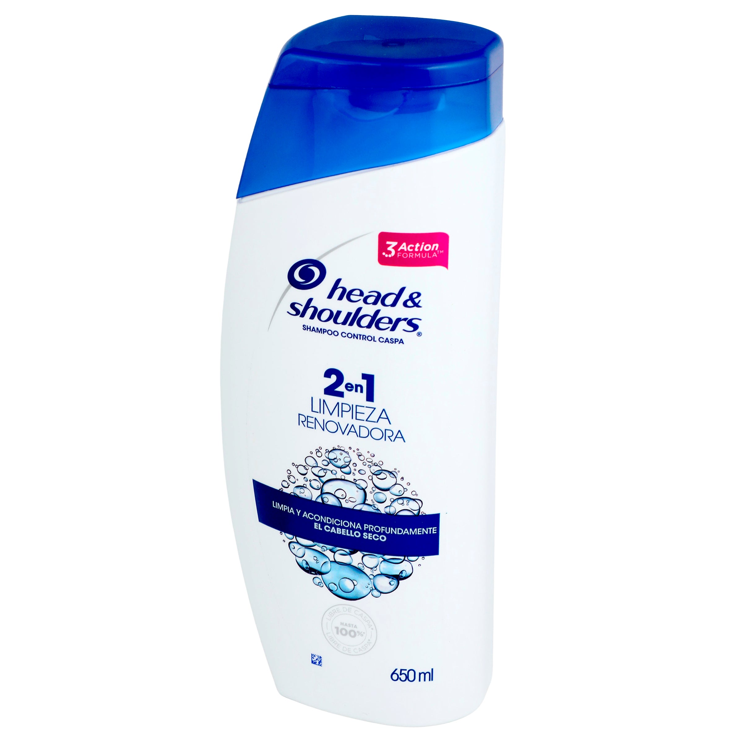 H&S Shampoo 2 En 1 Limpiador Renovador 650 Ml-4