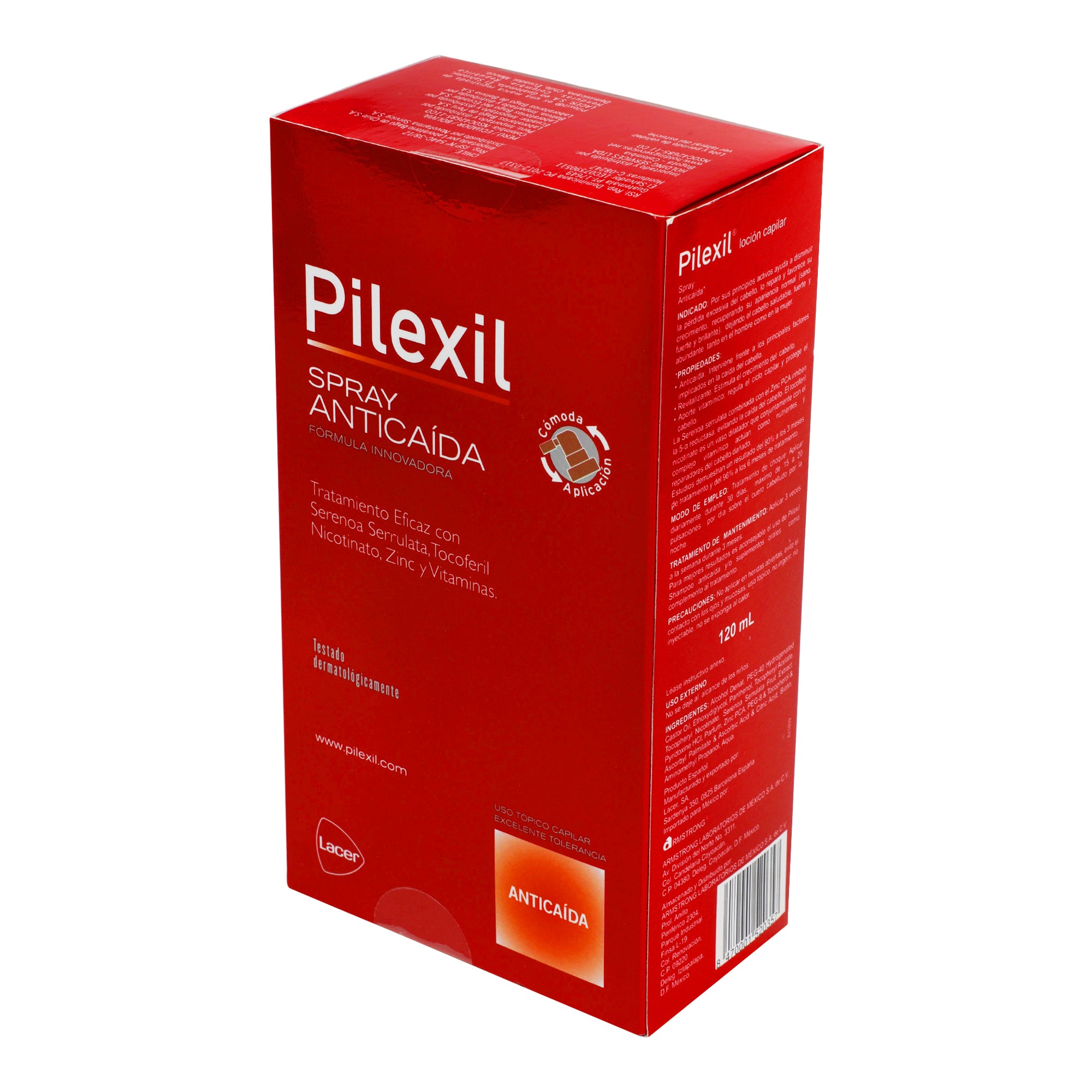 Pilexil Spray Anticaida - Aer 120Ml-3