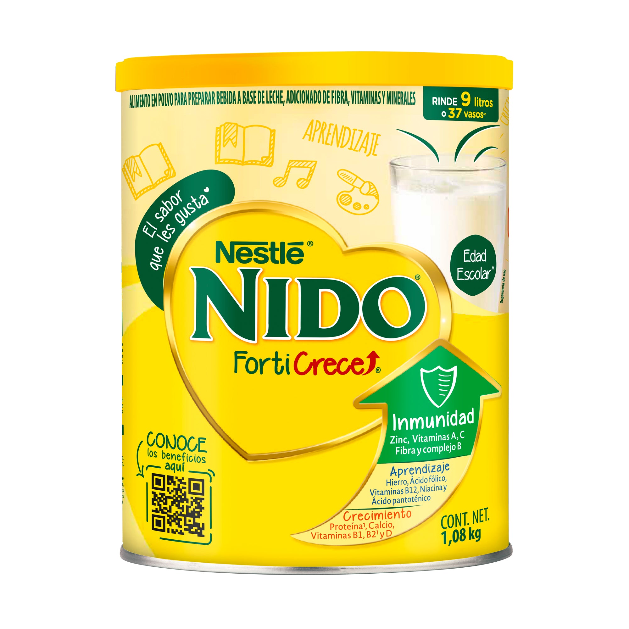 Nido Forticrece Edad Escolar 1.08 Kg-1