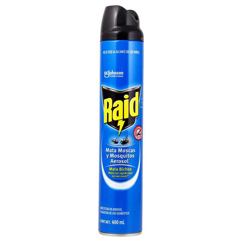 Raid Mata Bichos Aerosol 400 Ml 7501032925550