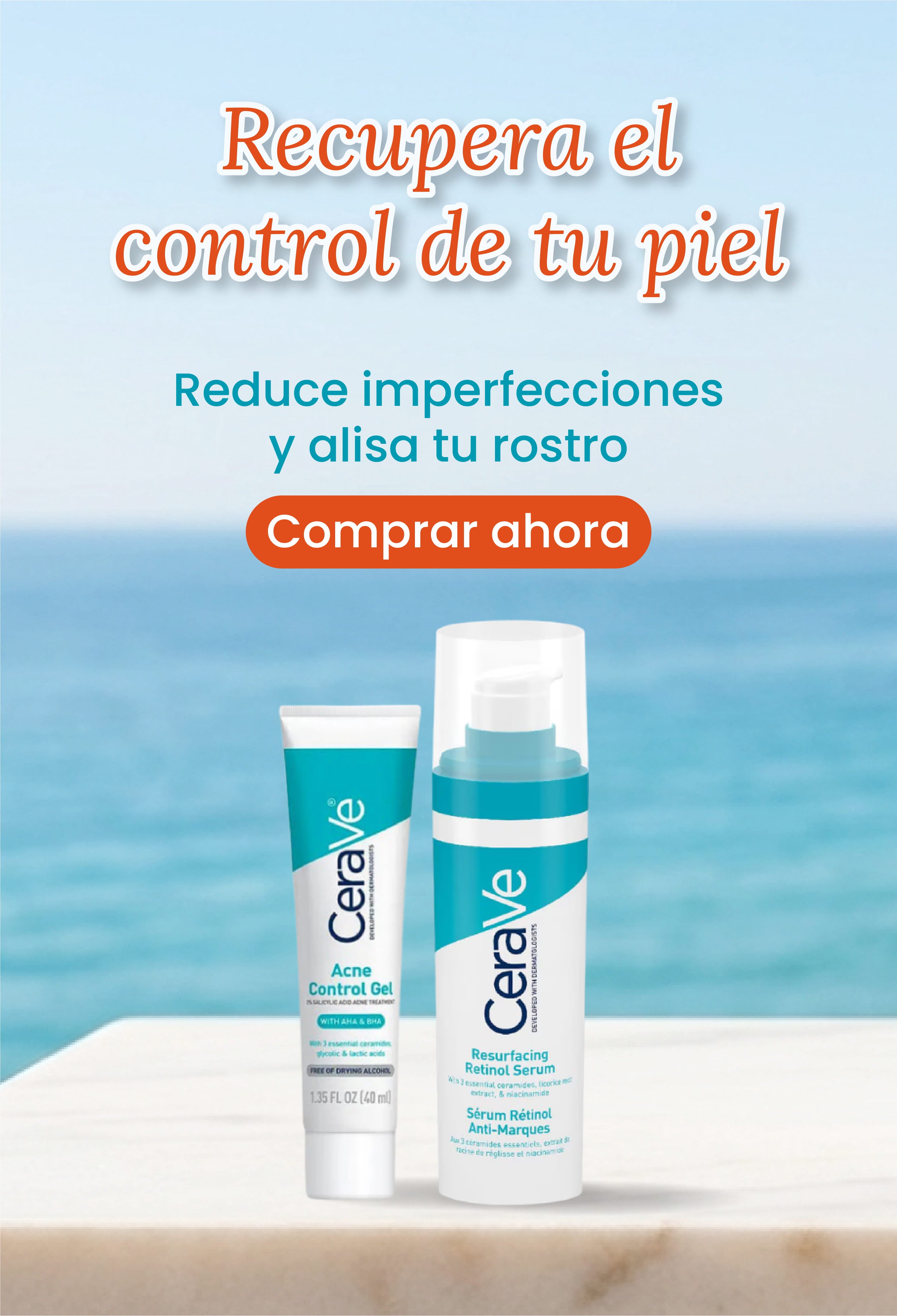 reduce imperfecciones y alisa tu rostro