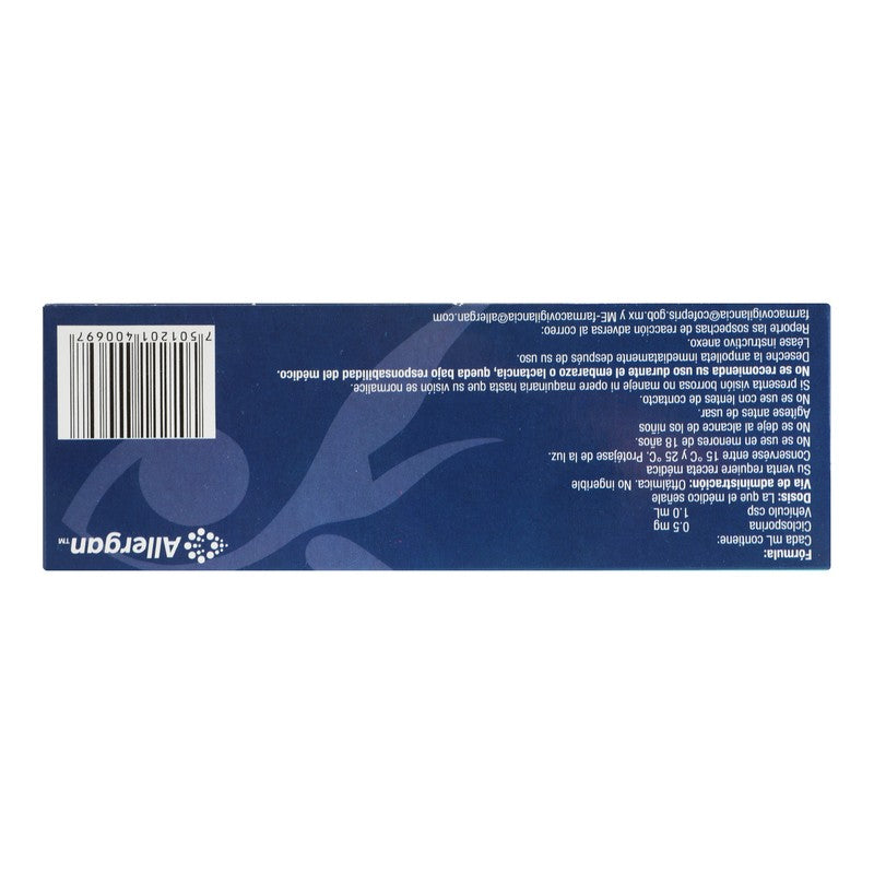 Restasis 0.05 Emulsion Esteril Con 30 Ampolletas 0.04 Ml 7501201400697 5