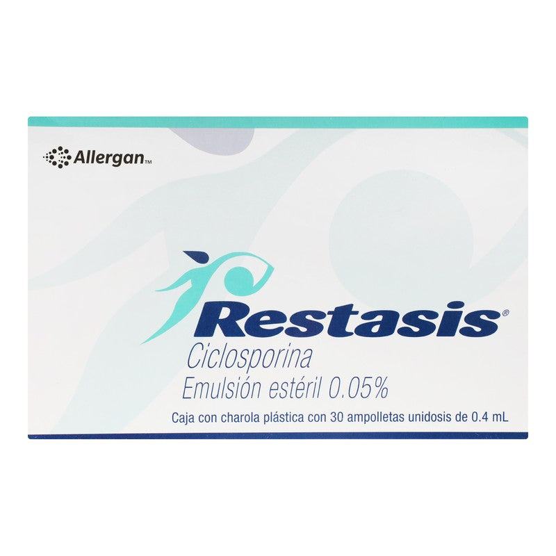 Restasis 0.05 Emulsion Esteril Con 30 Ampolletas 0.04 Ml 7501201400697 6
