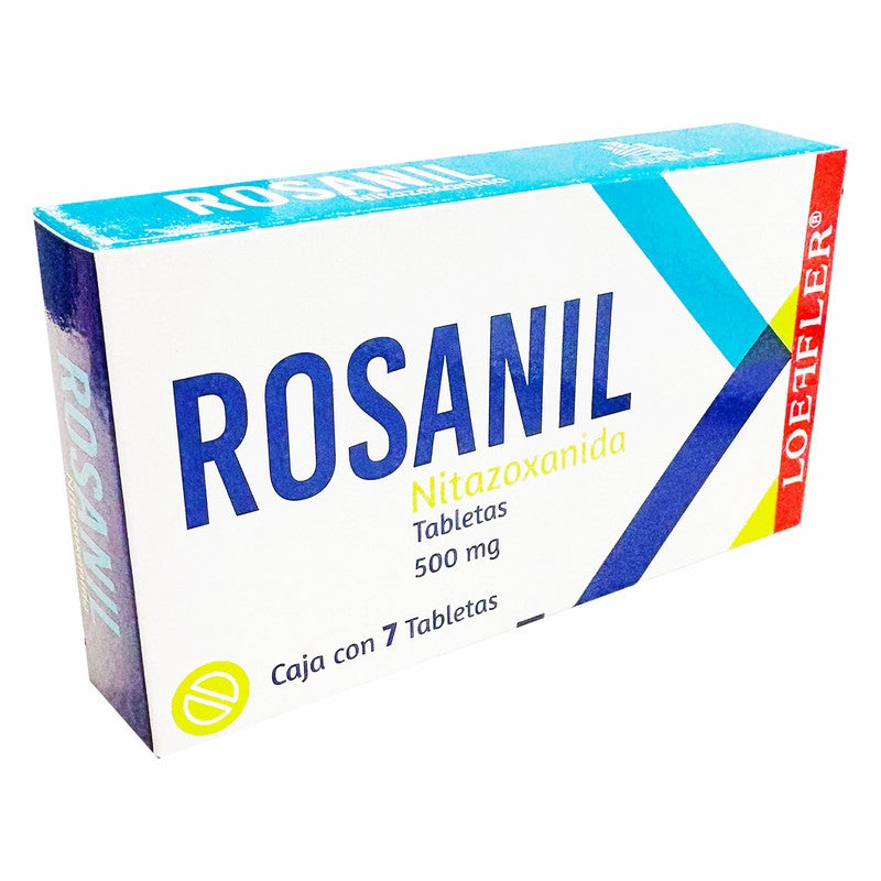 Rosanil Nitazoxanida 500 Mg Con 7 Tabletas 7502211783954 2