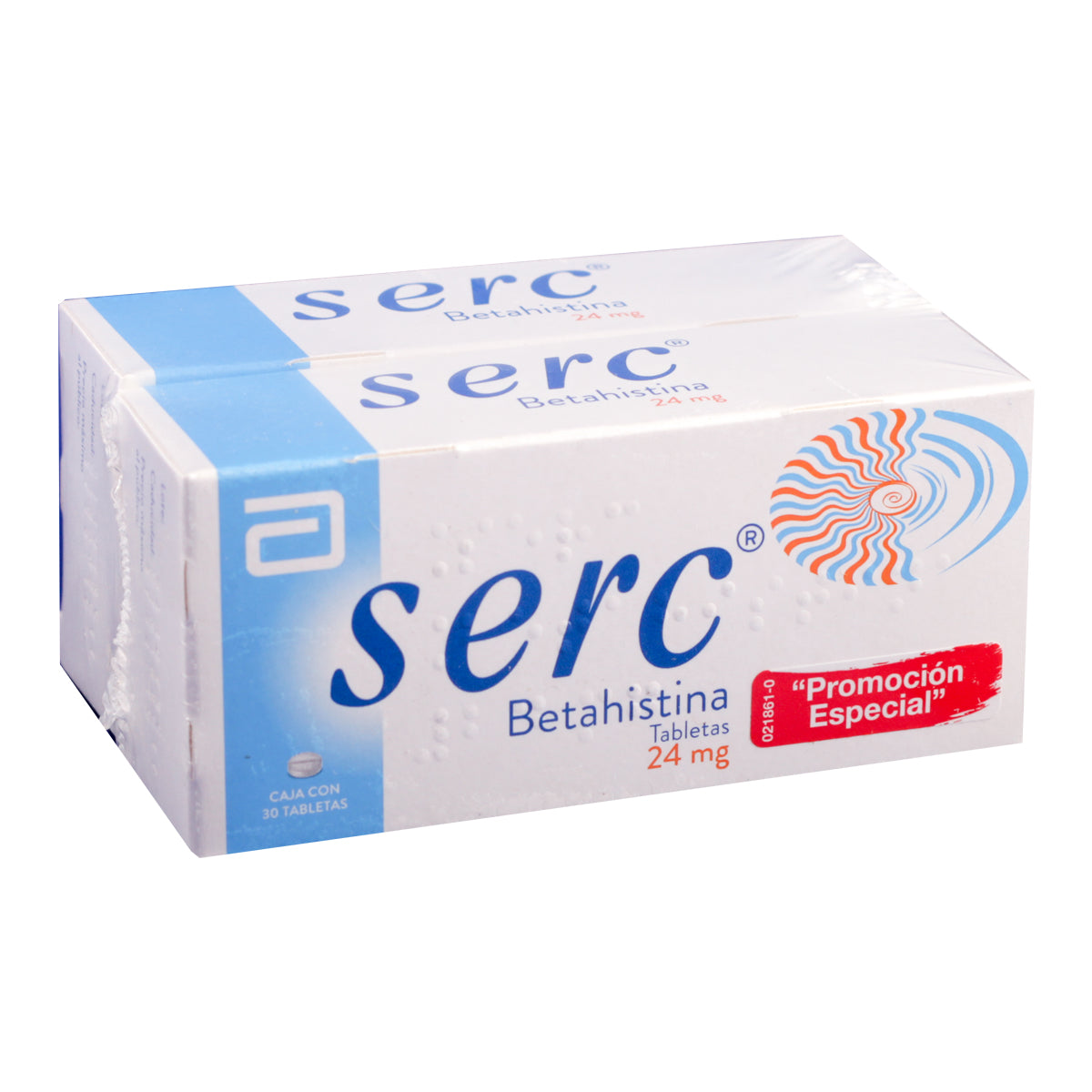Serc 24 Mg Con 30 Tabletas Duo Pack