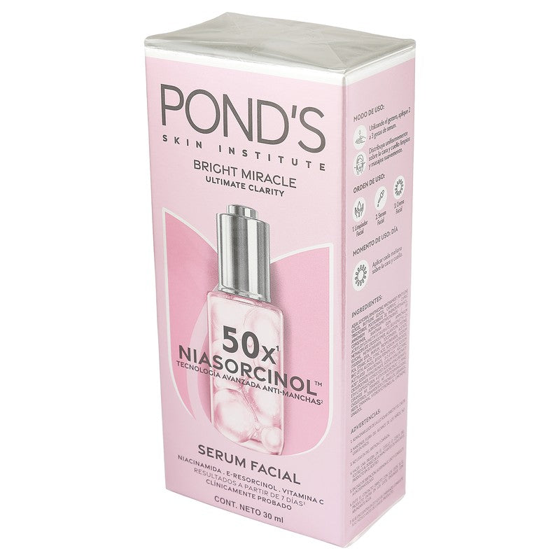 Serum Ponds Bright Miracle Niasorcinol Dia 30 Ml 7506306252226 4