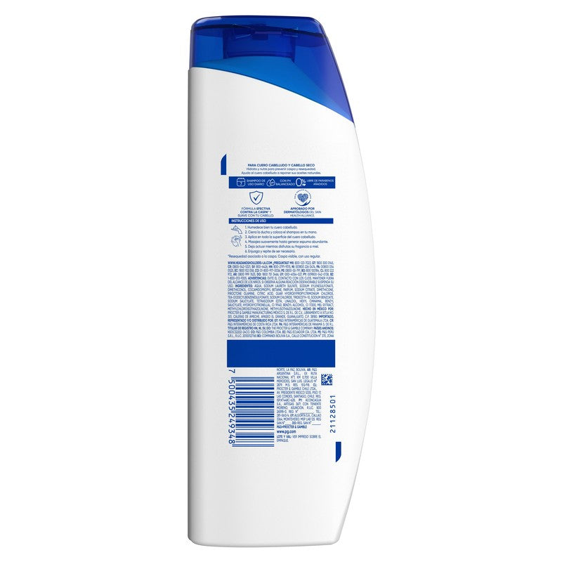 Shampoo Head  Shoulders Anti Resequedad Miel 375 Ml 7500435249348 2