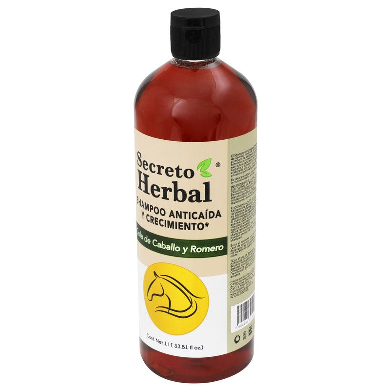 Shampoo Herbal Cola De Caballo Y Romero Anticaida Y Crecimiento 1 Litro 7502281301027 3