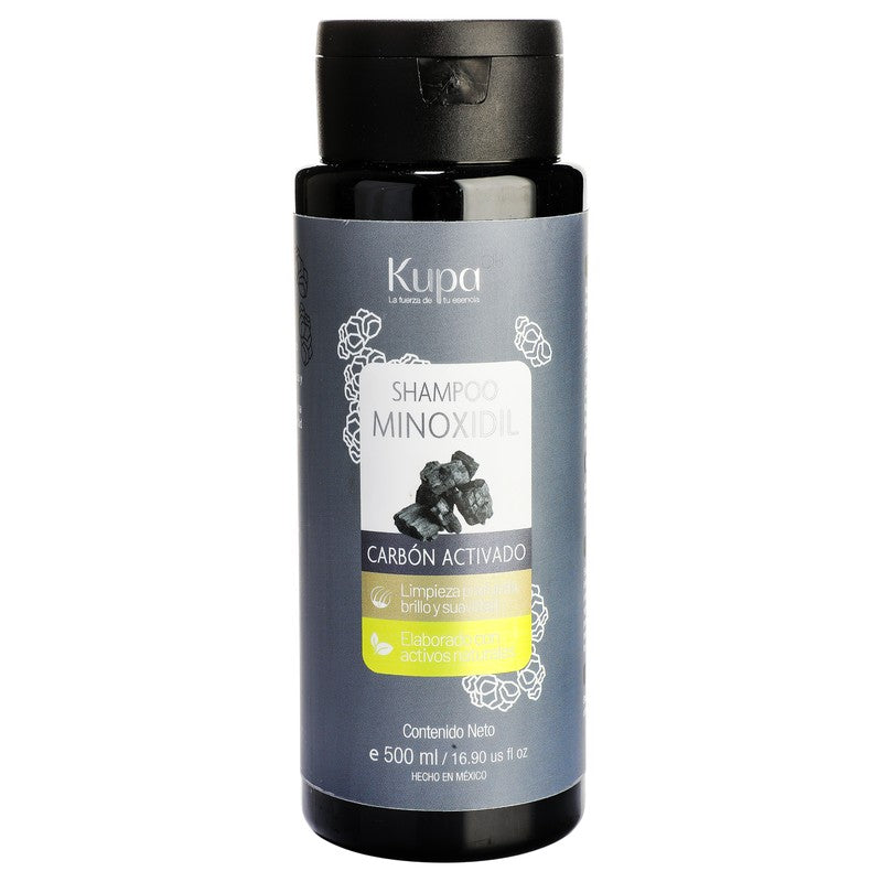 Shampoo Minoxidil Carbon Activado 500 Ml 7502283920851