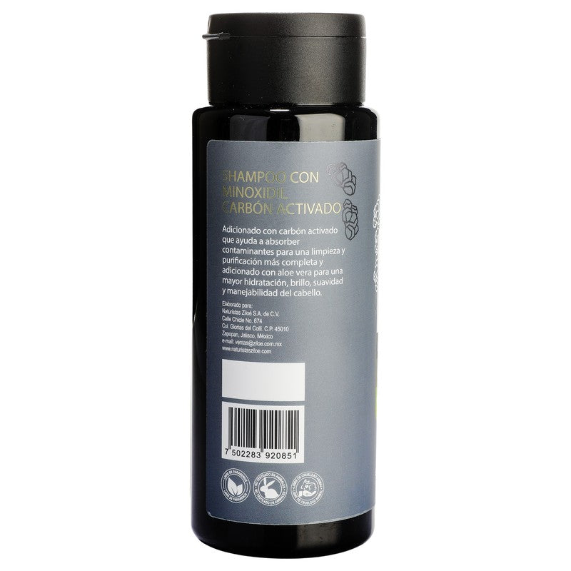 Shampoo Minoxidil Carbon Activado 500 Ml 7502283920851 8