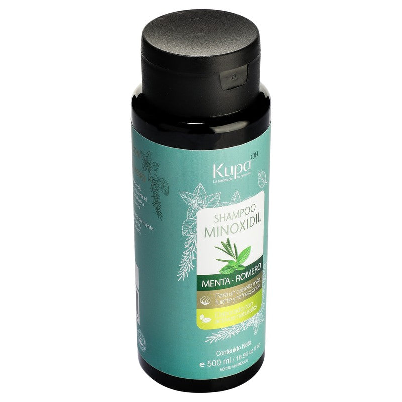 Shampoo Minoxidil Menta - Romero 500 Ml 7502283920844 2