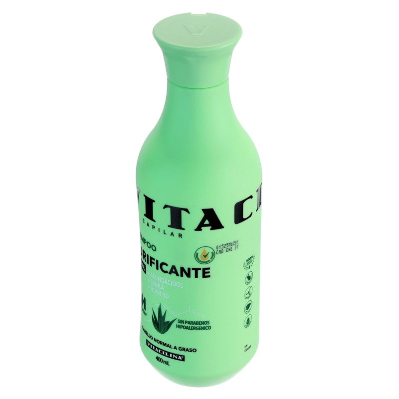 Shampoo Vitacilina Purificante 400 Ml 7502250342457 4