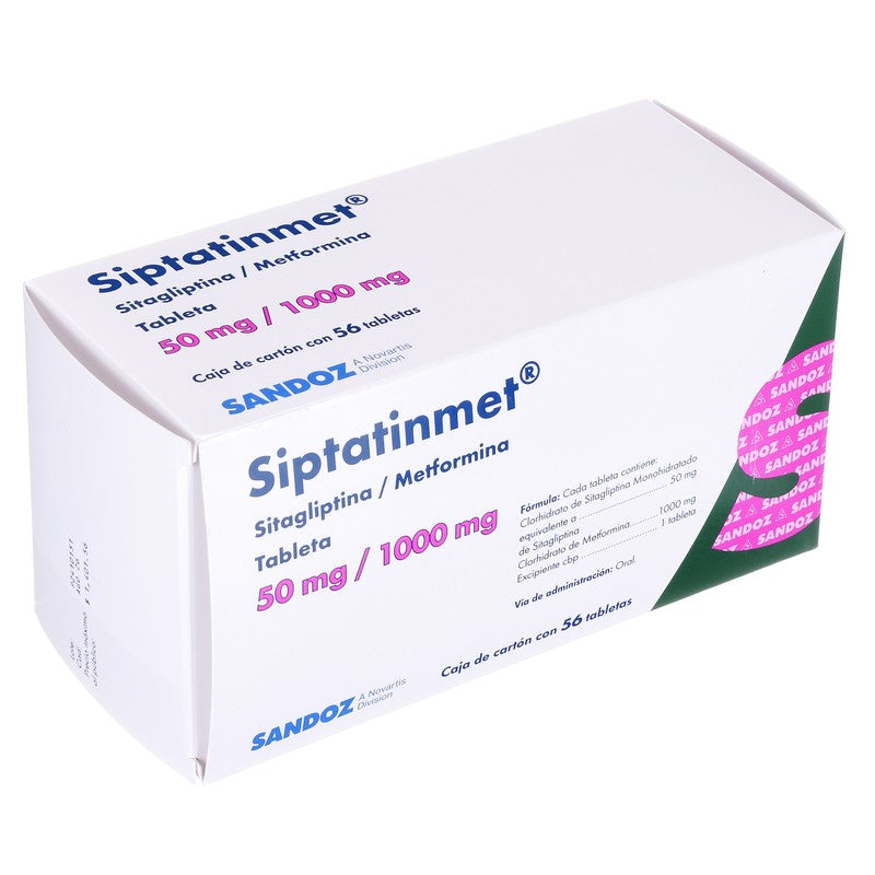 Siptatinmet 501000 Mg Con 56 Tabletas 7502216935884 2