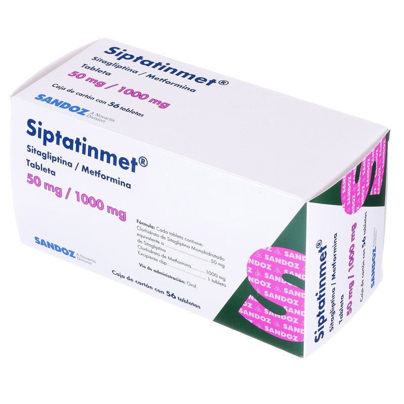 Siptatinmet 501000 Mg Con 56 Tabletas 7502216935884 4