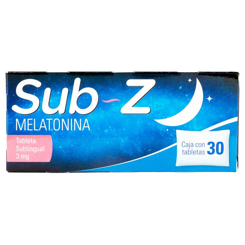 Sub-Z 3 Mg Con 30 Tabletas 7501293202209