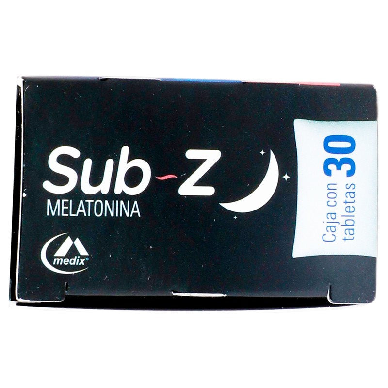 Sub-Z 3 Mg Con 30 Tabletas 7501293202209 7