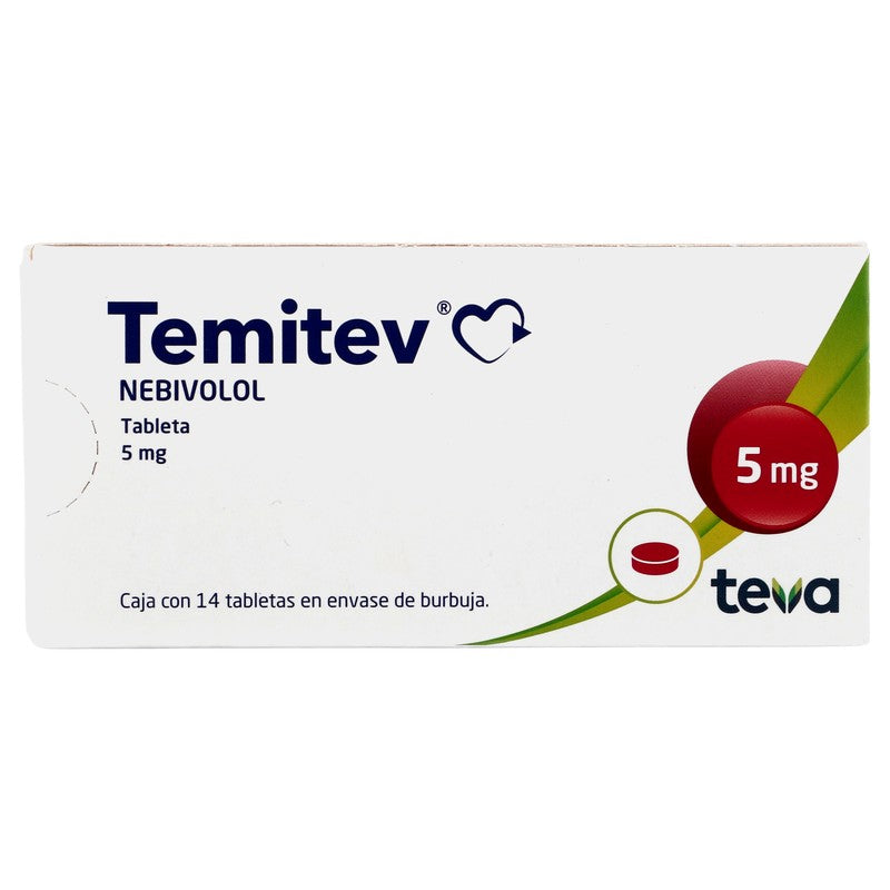 Temitev 5 Mg Con 14 Tabletas 7501559604037