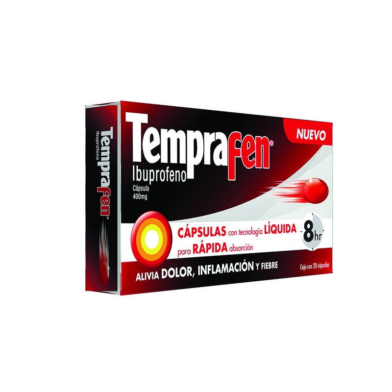 Tempra Fen 400 Mg Con 20 Capsulas 7506460100913 2