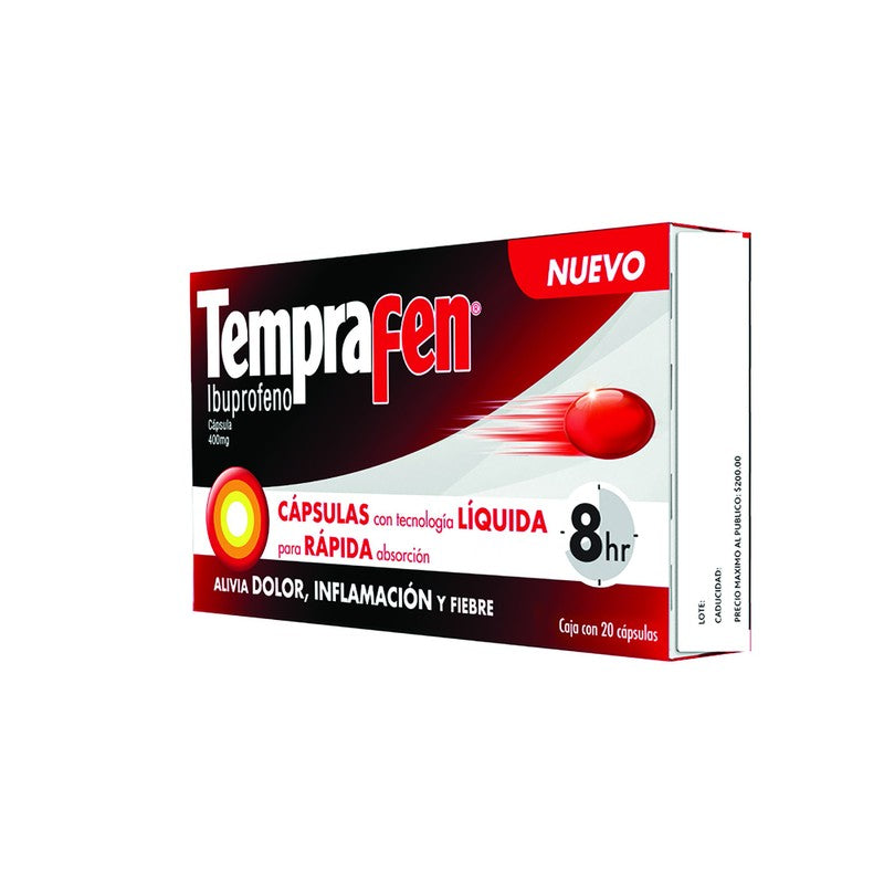 Tempra Fen 400 Mg Con 20 Capsulas 7506460100913 3