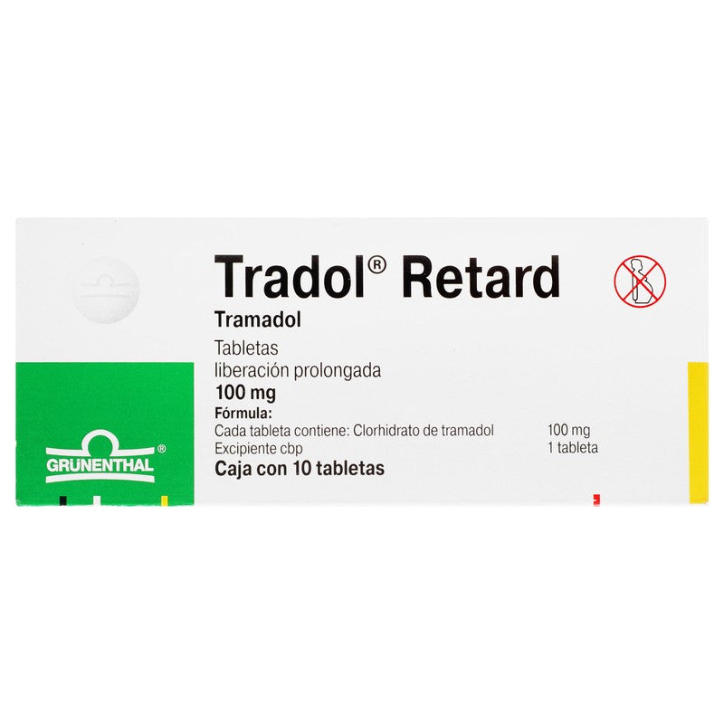 Tradol-Retard 100 Mg Tabletas 10