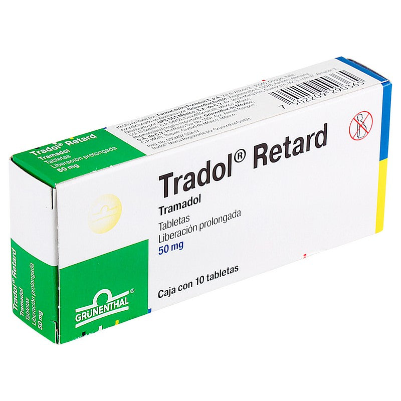 Tradol-Retard 50 Mg Tabletas 10 7502209290365 2