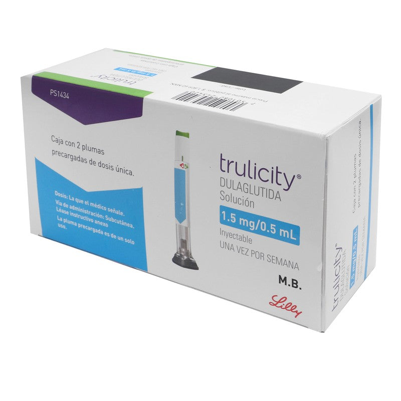 Trulicity 1.5 Mg0.5 Ml Inyectable C2 Plumas 7501082243420 3